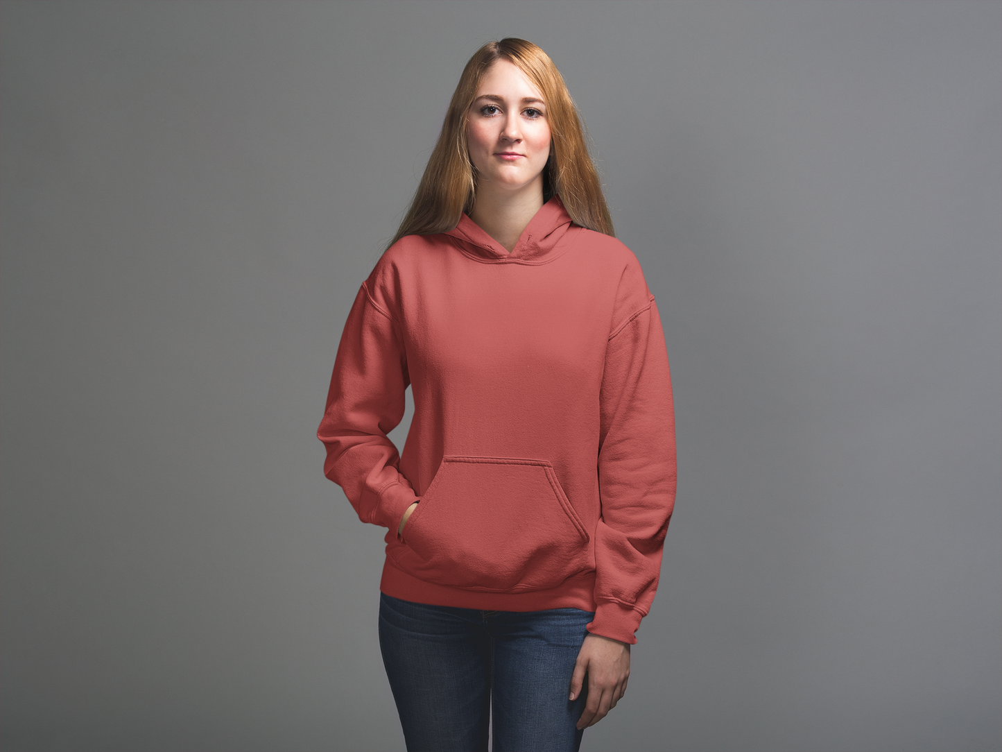 Red  Snowsoft Unisex Pullover Hoodie