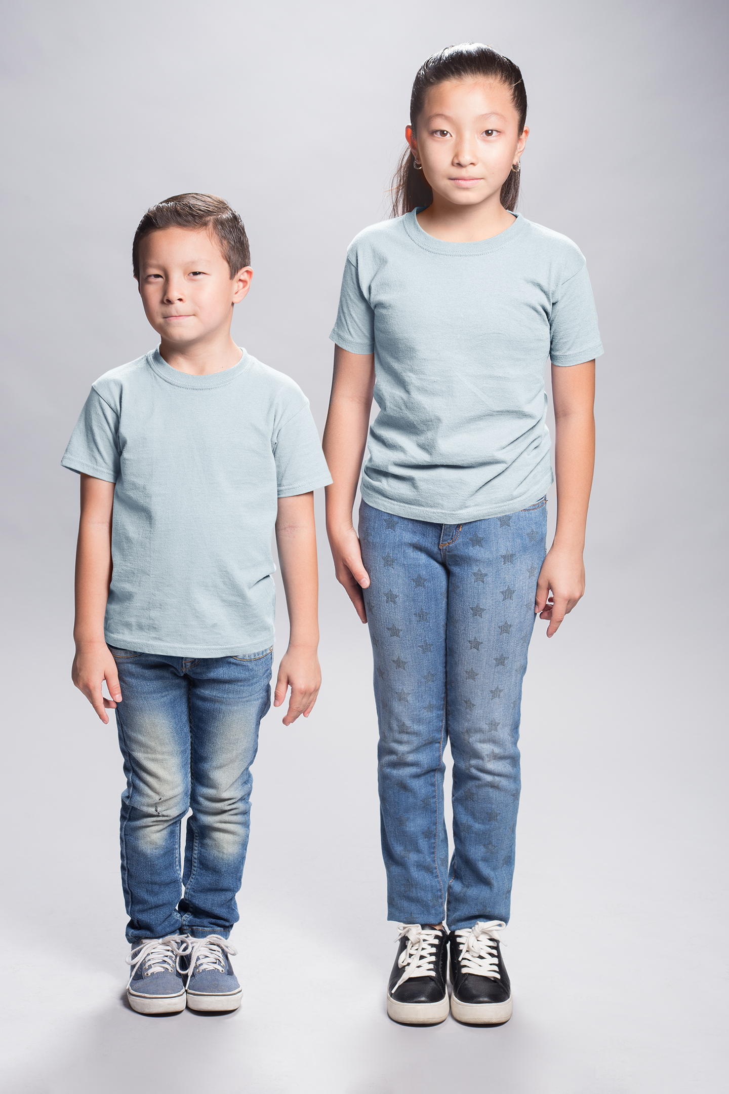 Sky Blue Kids Premium 160 Round Neck
