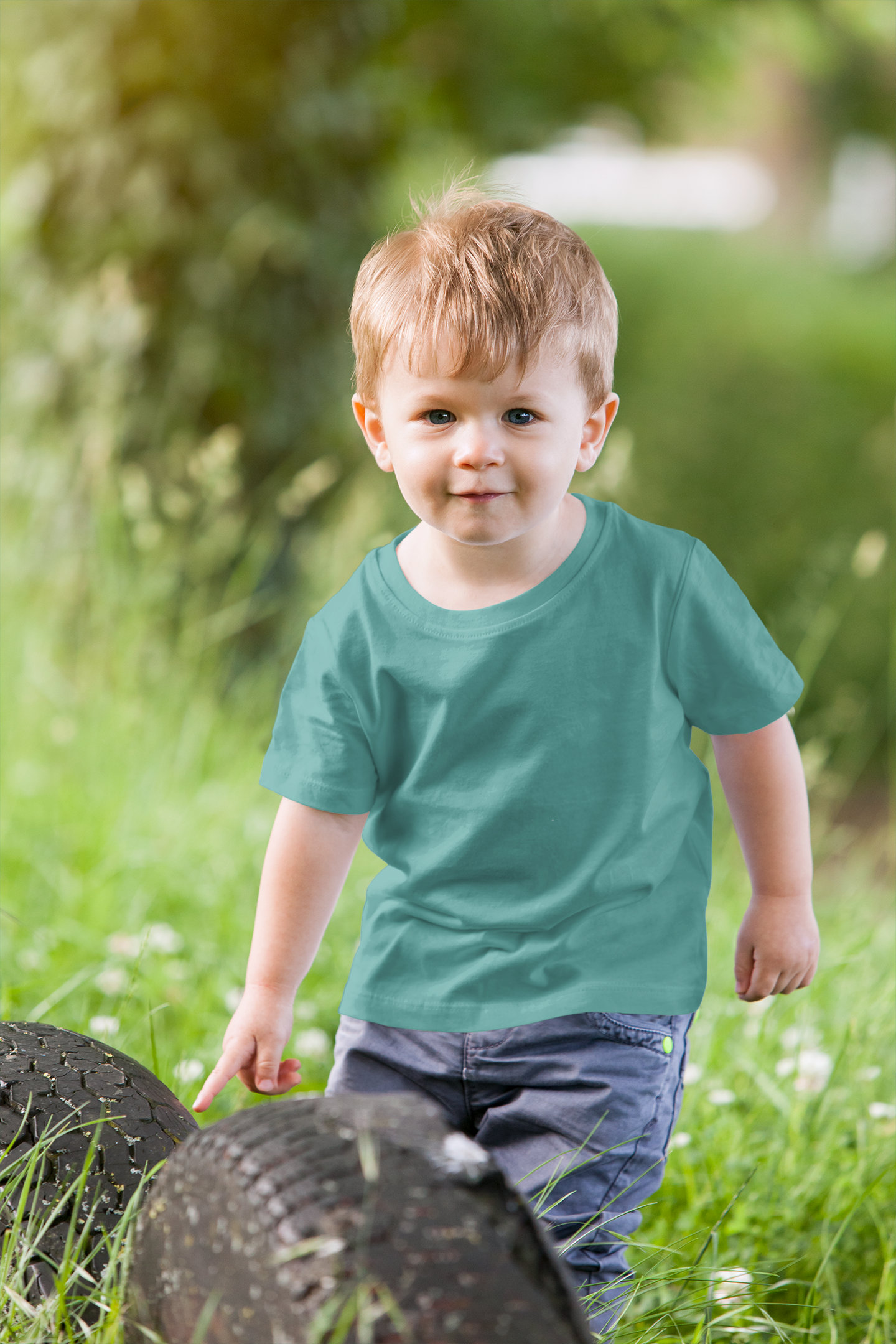 Teal Kids premium 160 Infant T-shirt