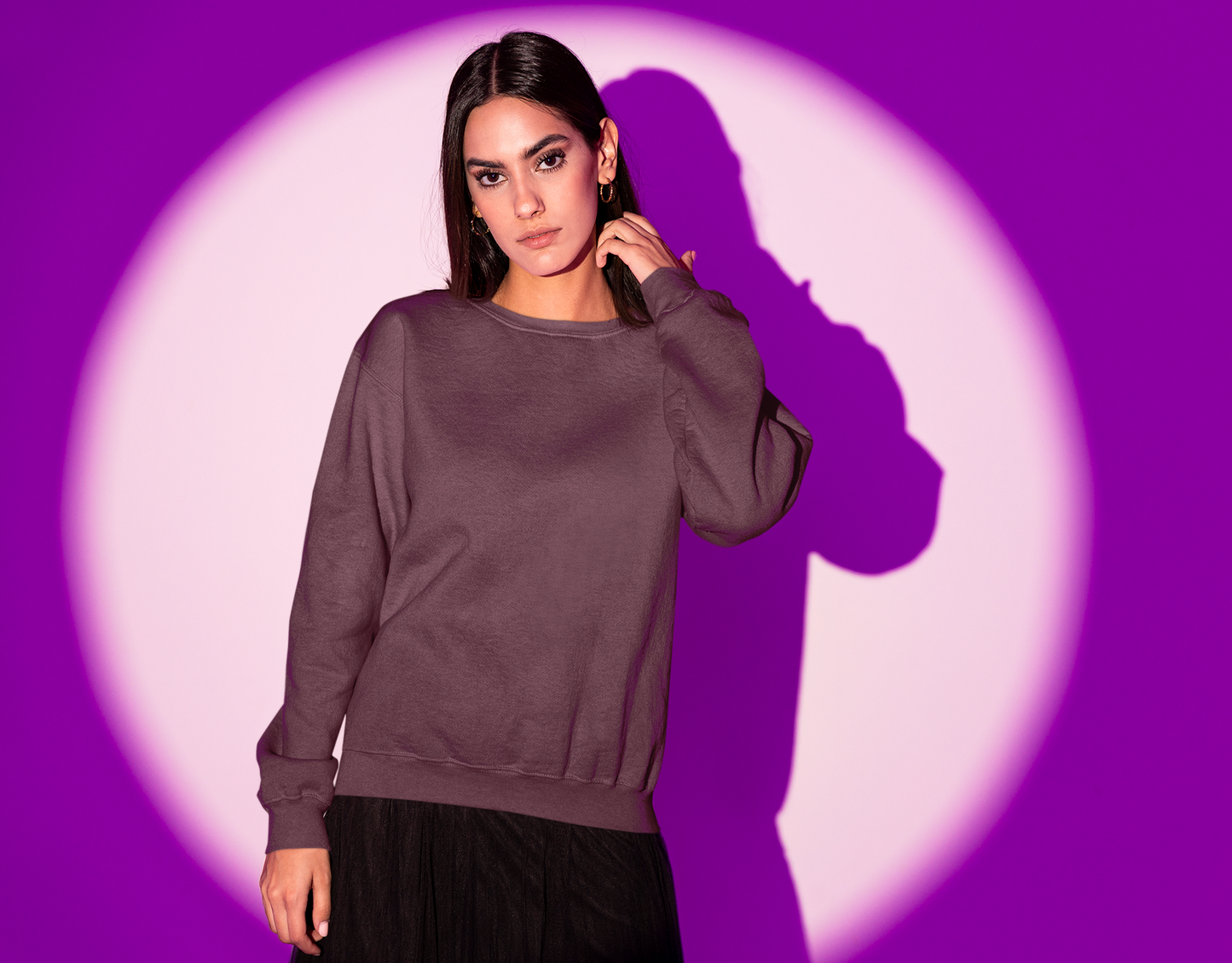 Maroon Snowsoft Unisex Sweatshirt