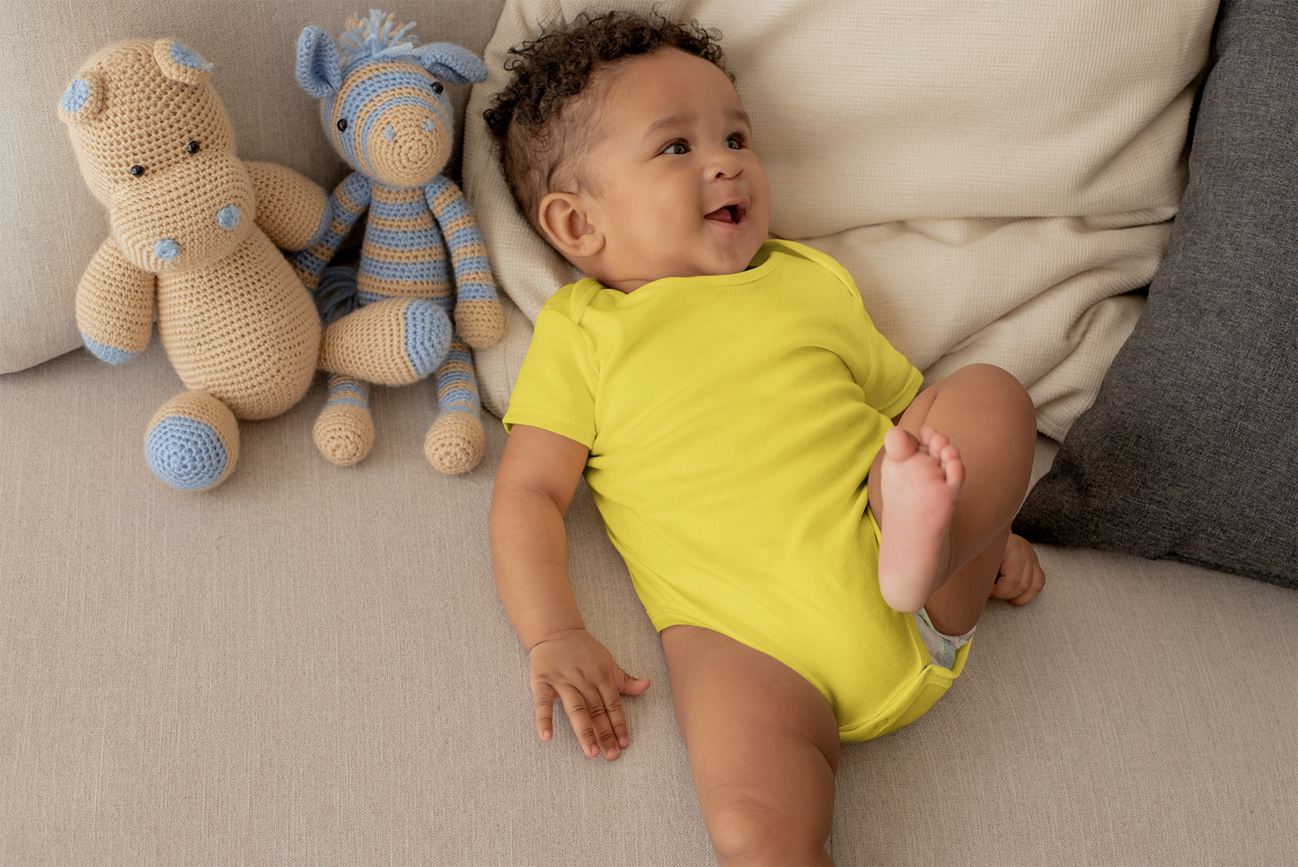 Yellow Kids Premium 160 Infant Romper