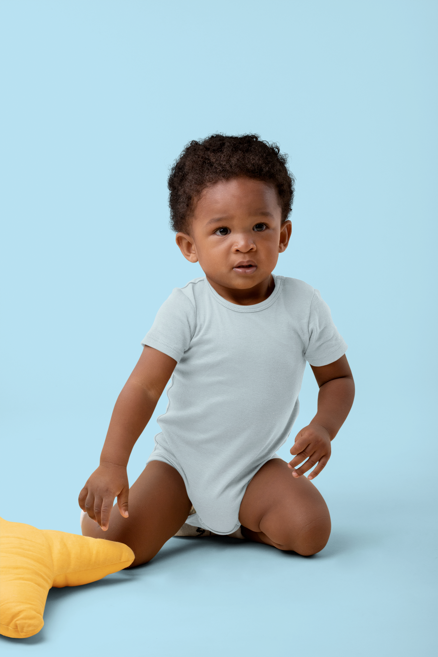 Sky Blue Kids Premium 160 Infant Romper