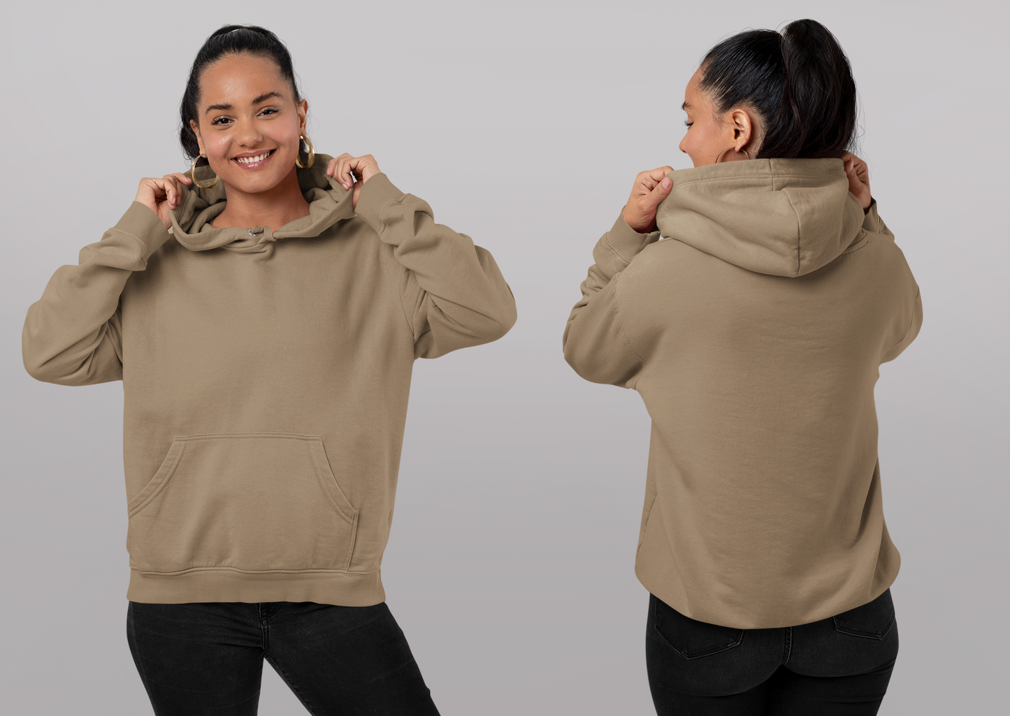 Cafe Snowsoft Unisex Pullover Hoodie