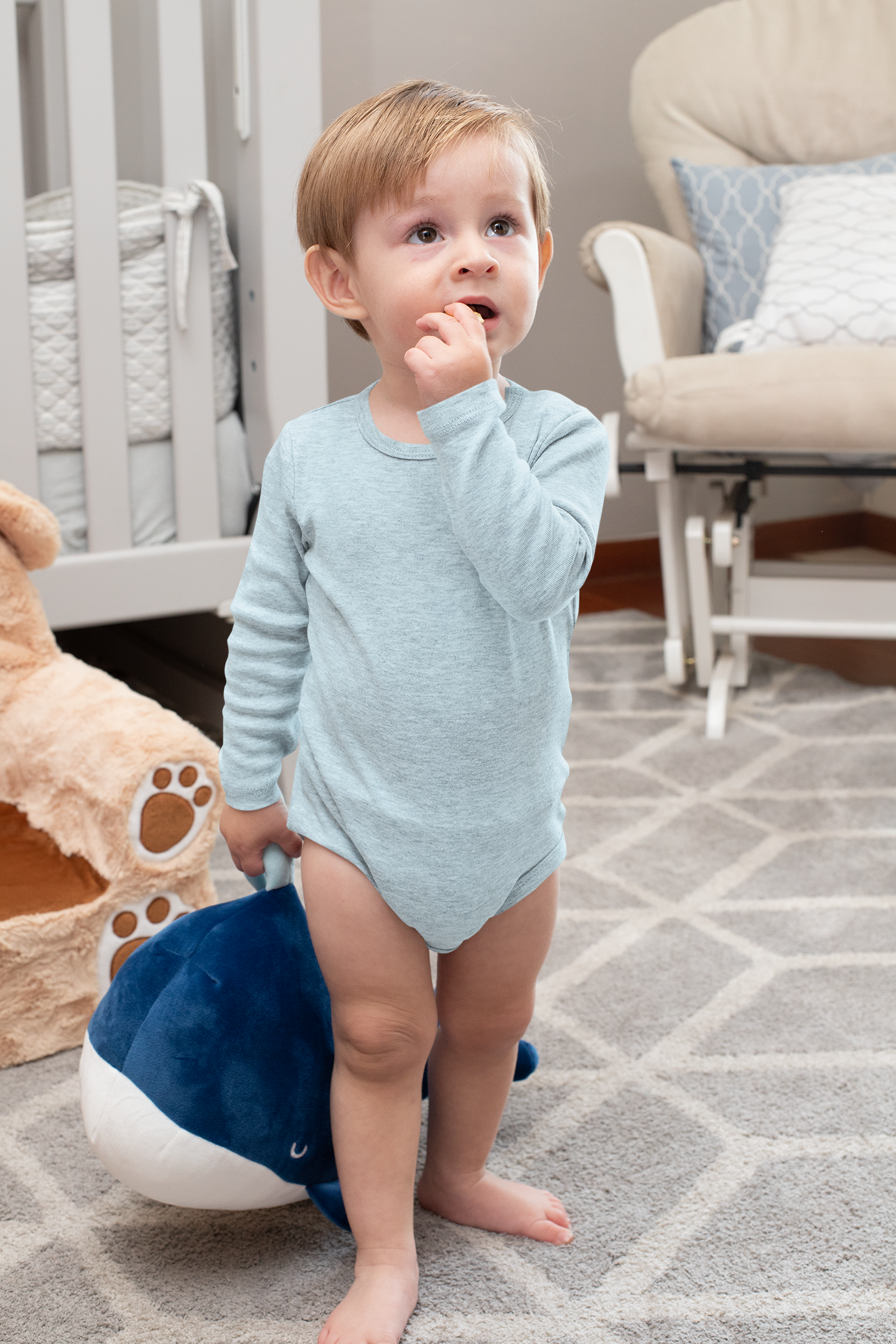 Sky Blue Kids Premium 160 Infant Romper