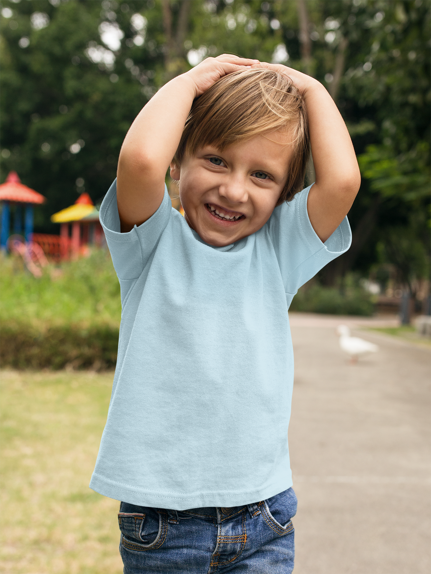 Sky Blue Kids premium 160 Infant T-shirt