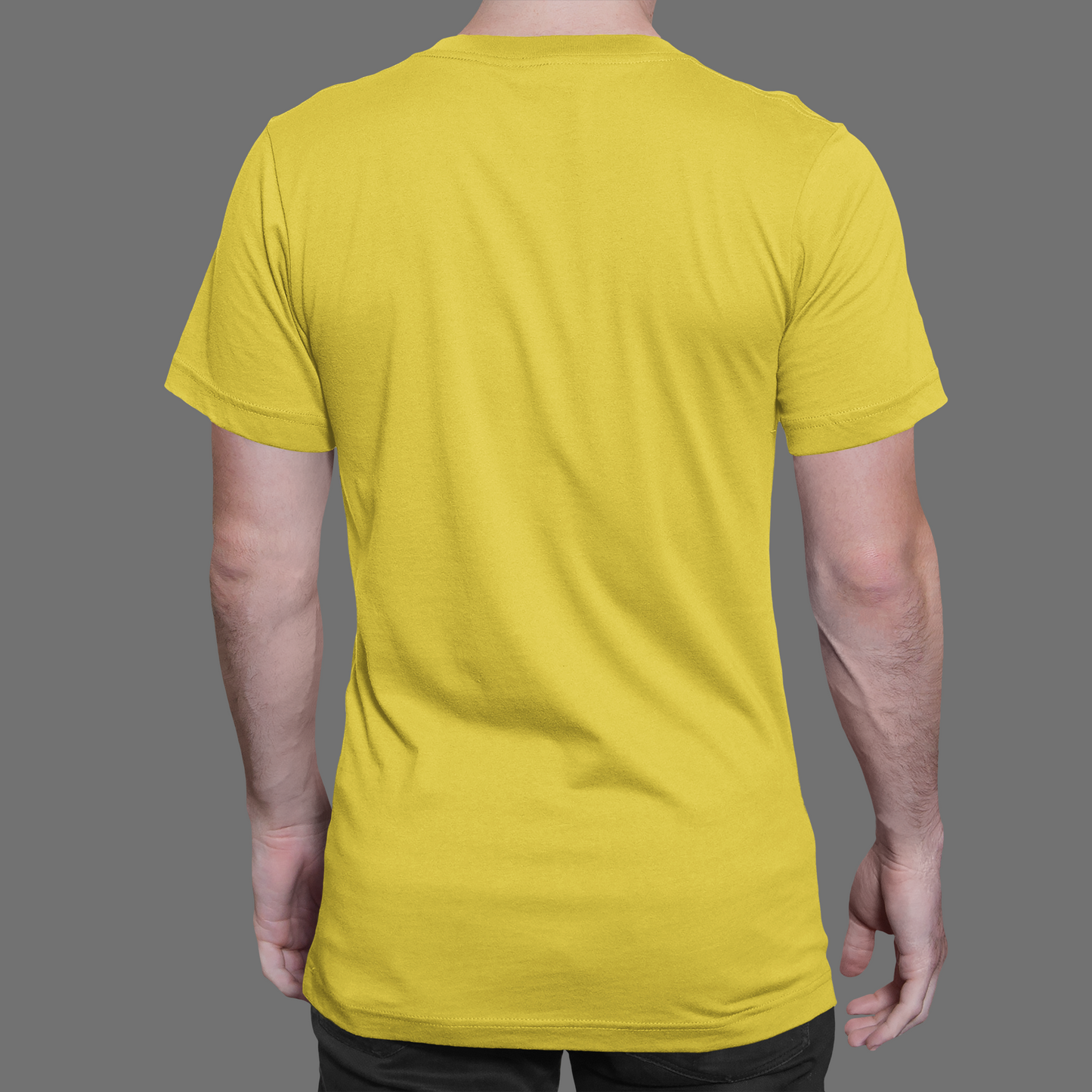 Yellow Platinum 180 GSM Unisex Round Neck