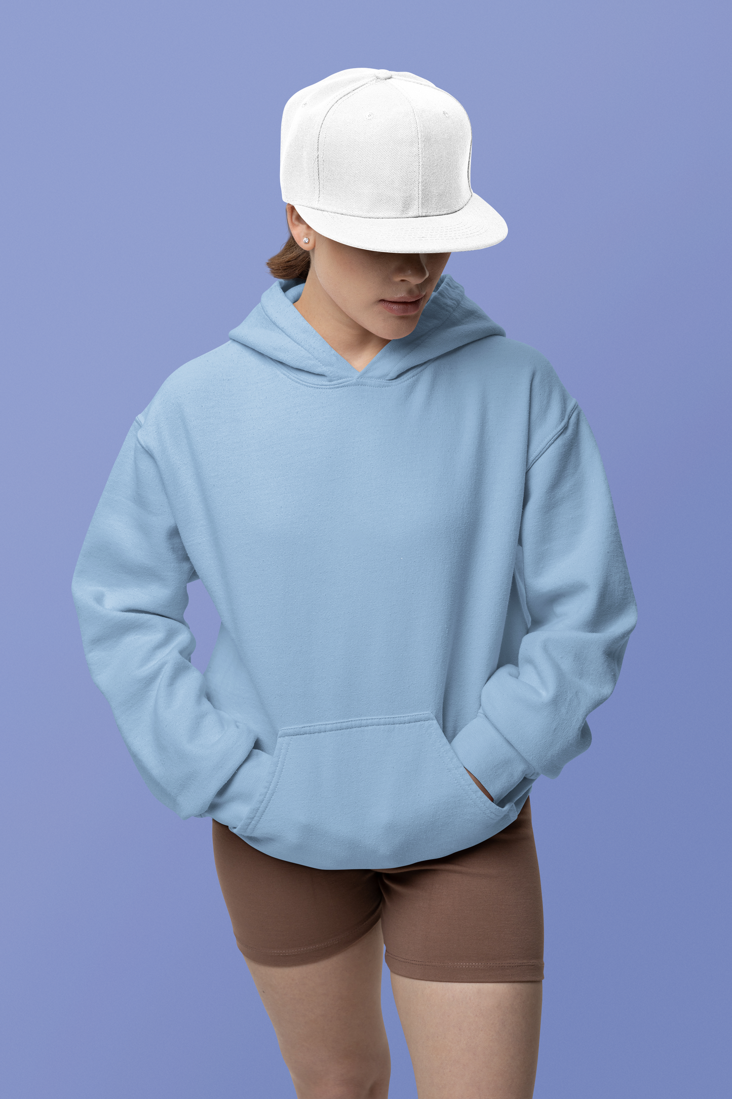 Baby Blue Snowsoft Unisex Pullover Hoodie
