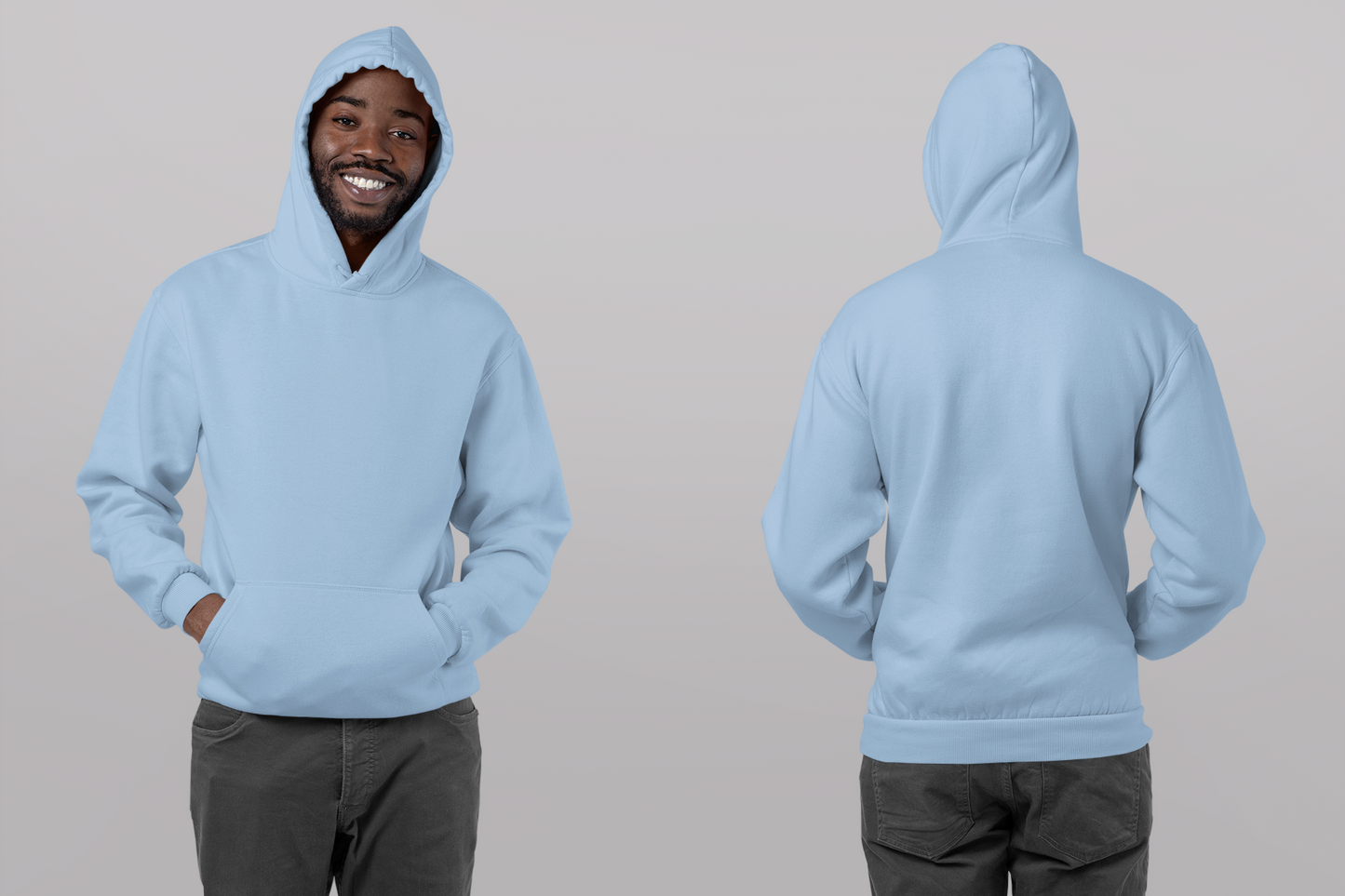 Baby Blue Snowsoft Unisex Pullover Hoodie