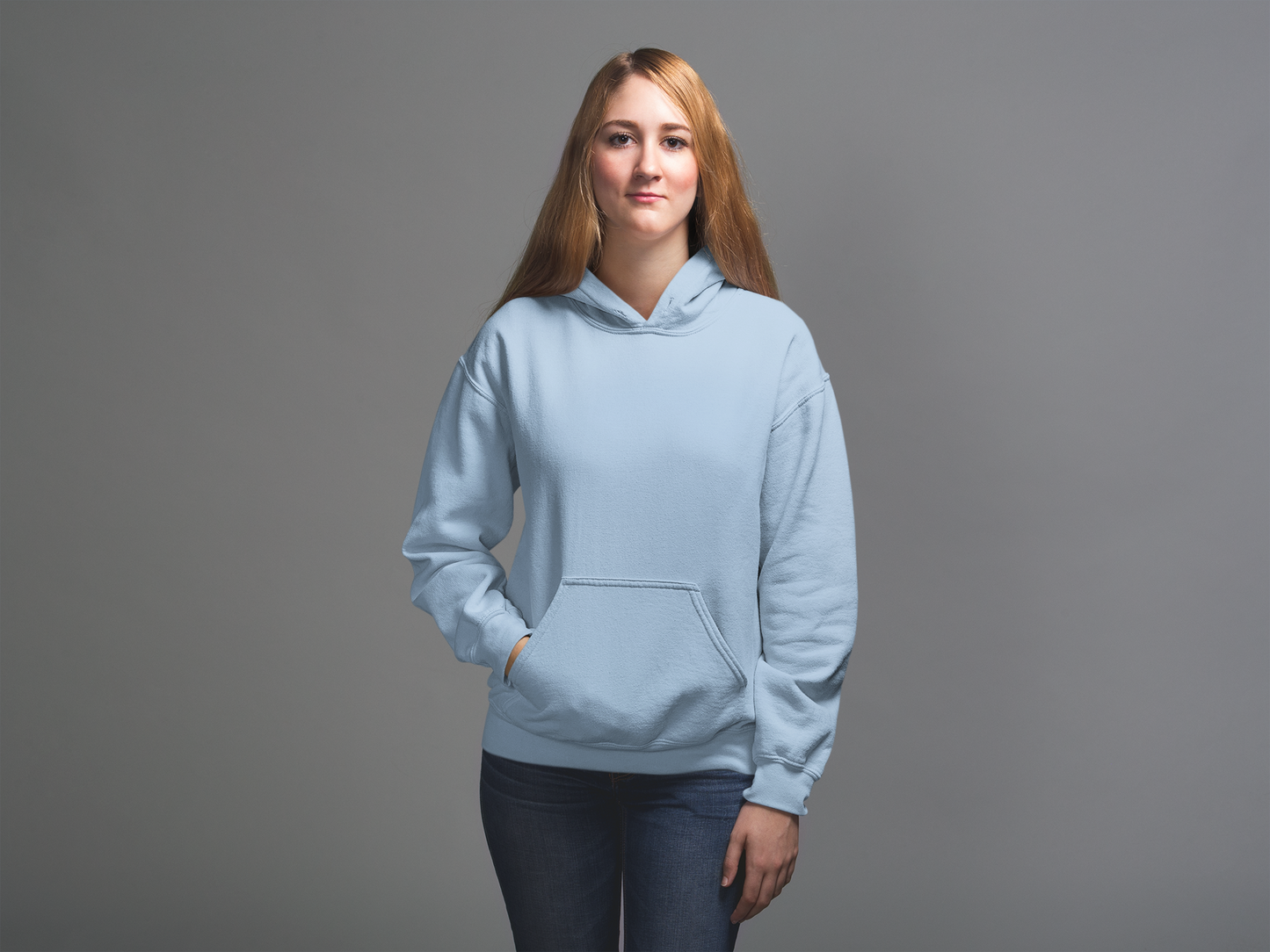 Baby Blue Snowsoft Unisex Pullover Hoodie