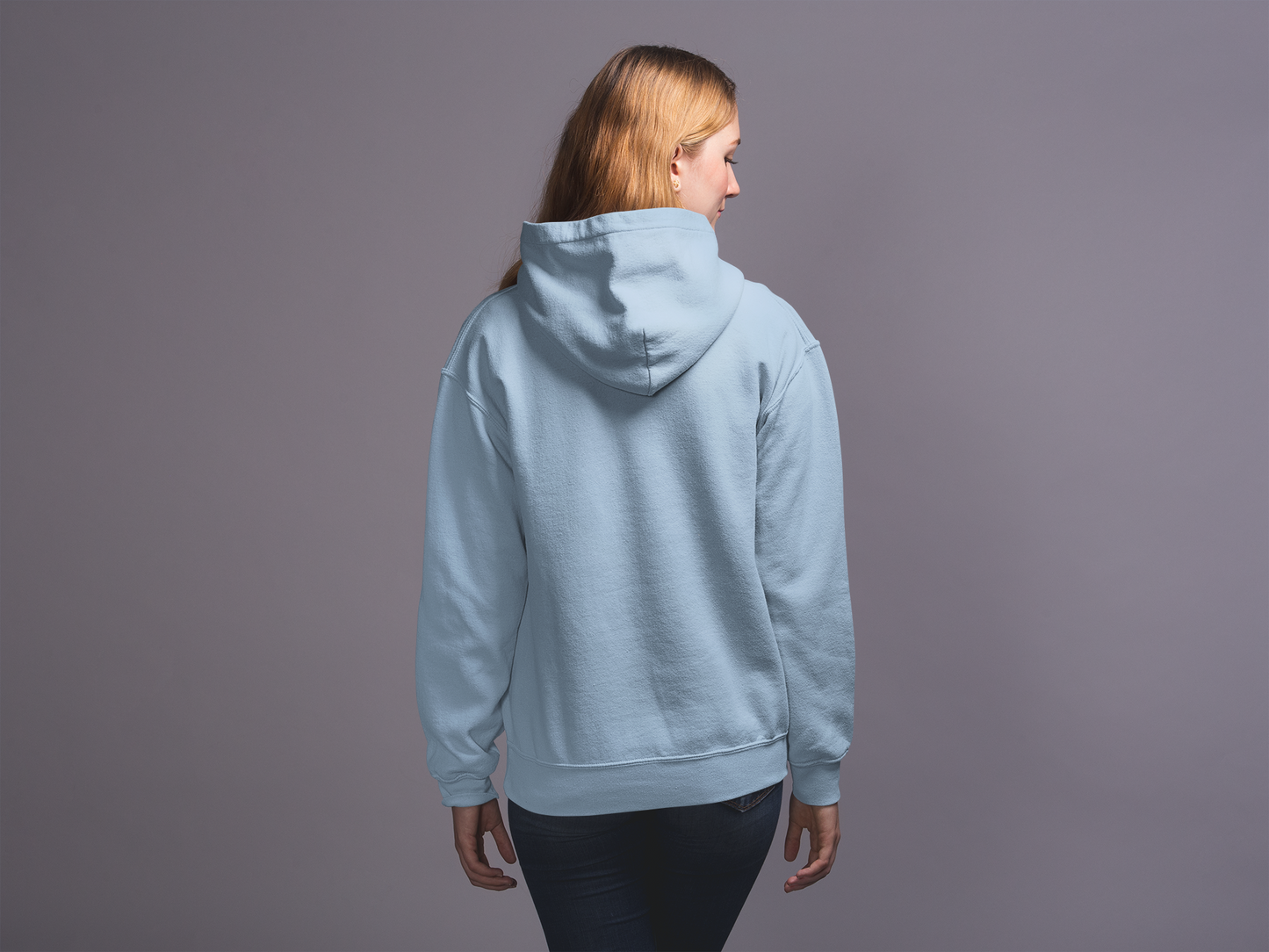 Baby Blue Snowsoft Unisex Pullover Hoodie