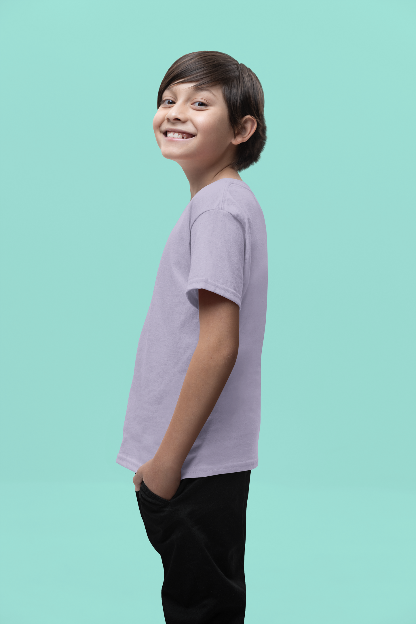 Lilac Kids Premium 160 Round Neck