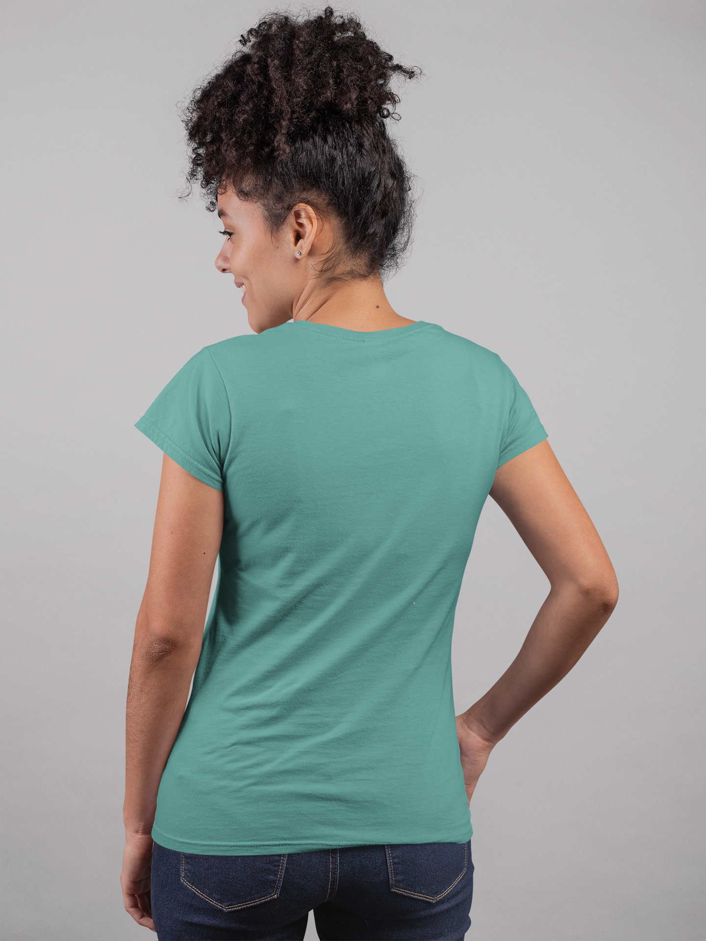 Teal Premium 160 GSM Unisex Round Neck