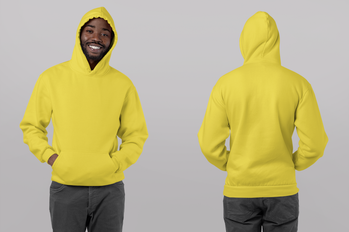 Yellow Snowsoft Unisex Pullover Hoodie