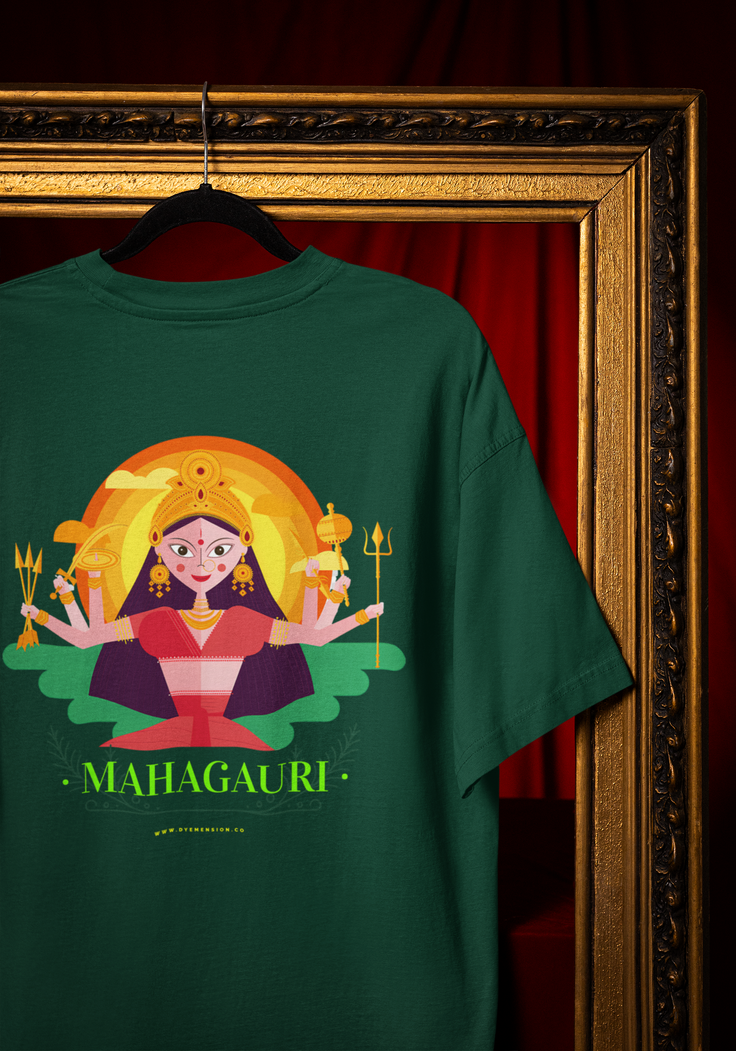 Navratri Radiance: 9 T-shirts Combo - Wear Each Color Every Navratri Day!