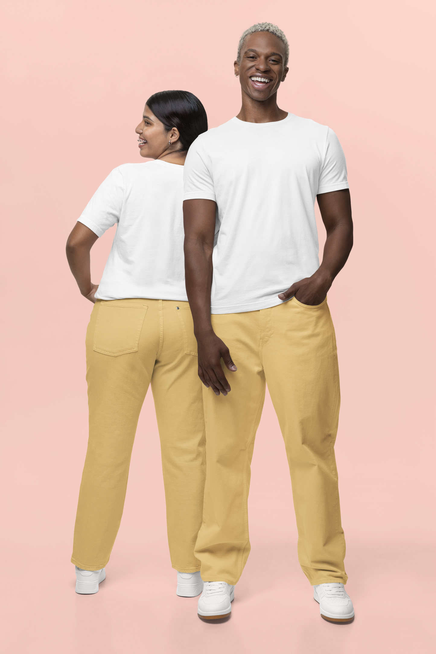 White Premium Supima 180 GSM Unisex Round Neck