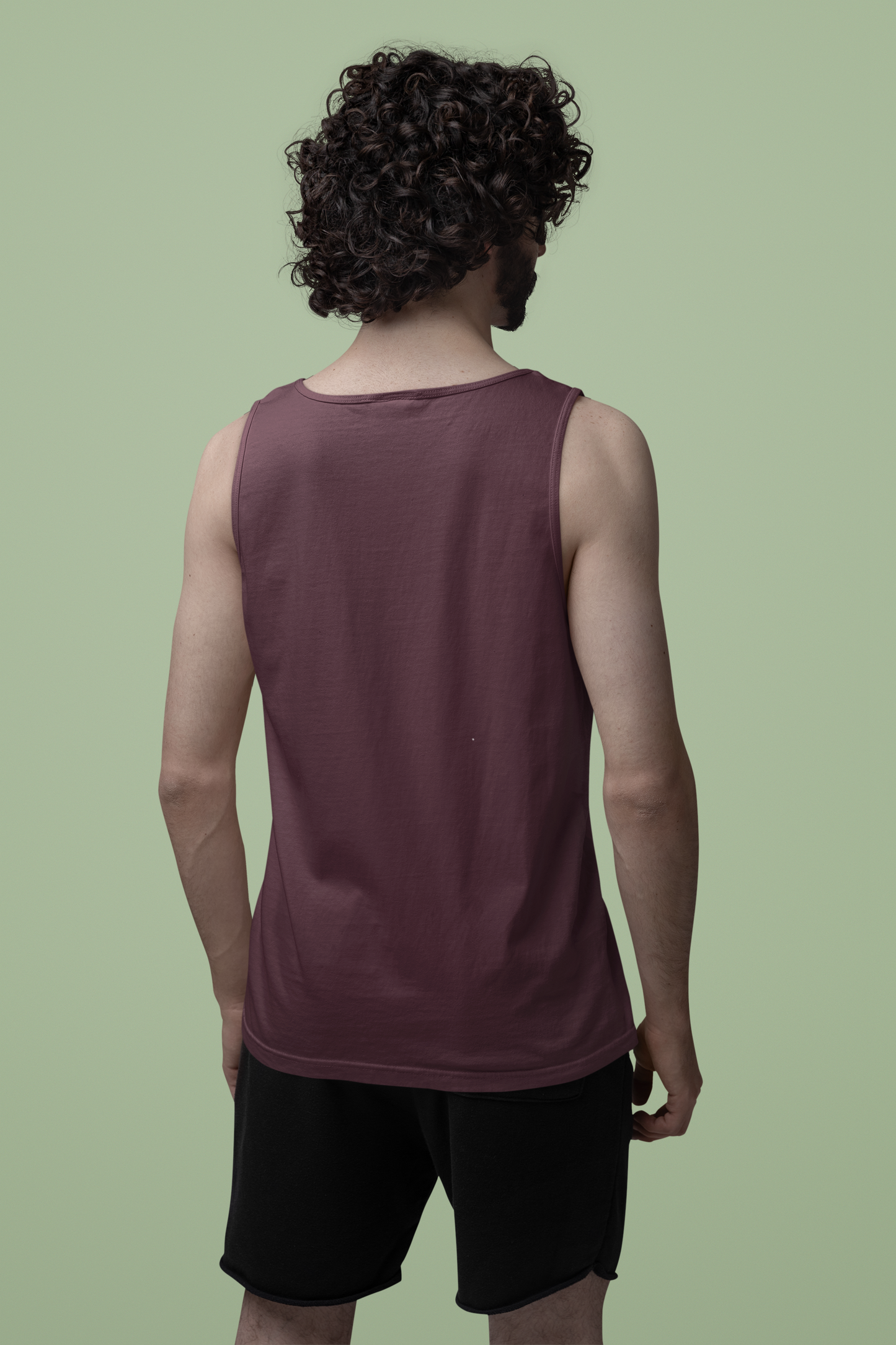 Maroon Men Premium 160 Tank Top