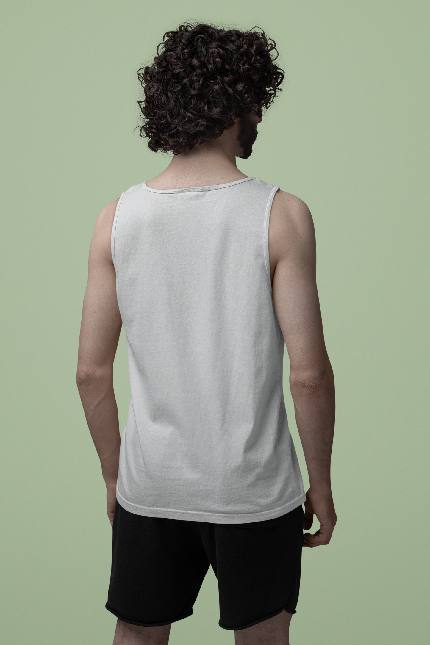 Grey HTR Men Premium 160 Tank Top