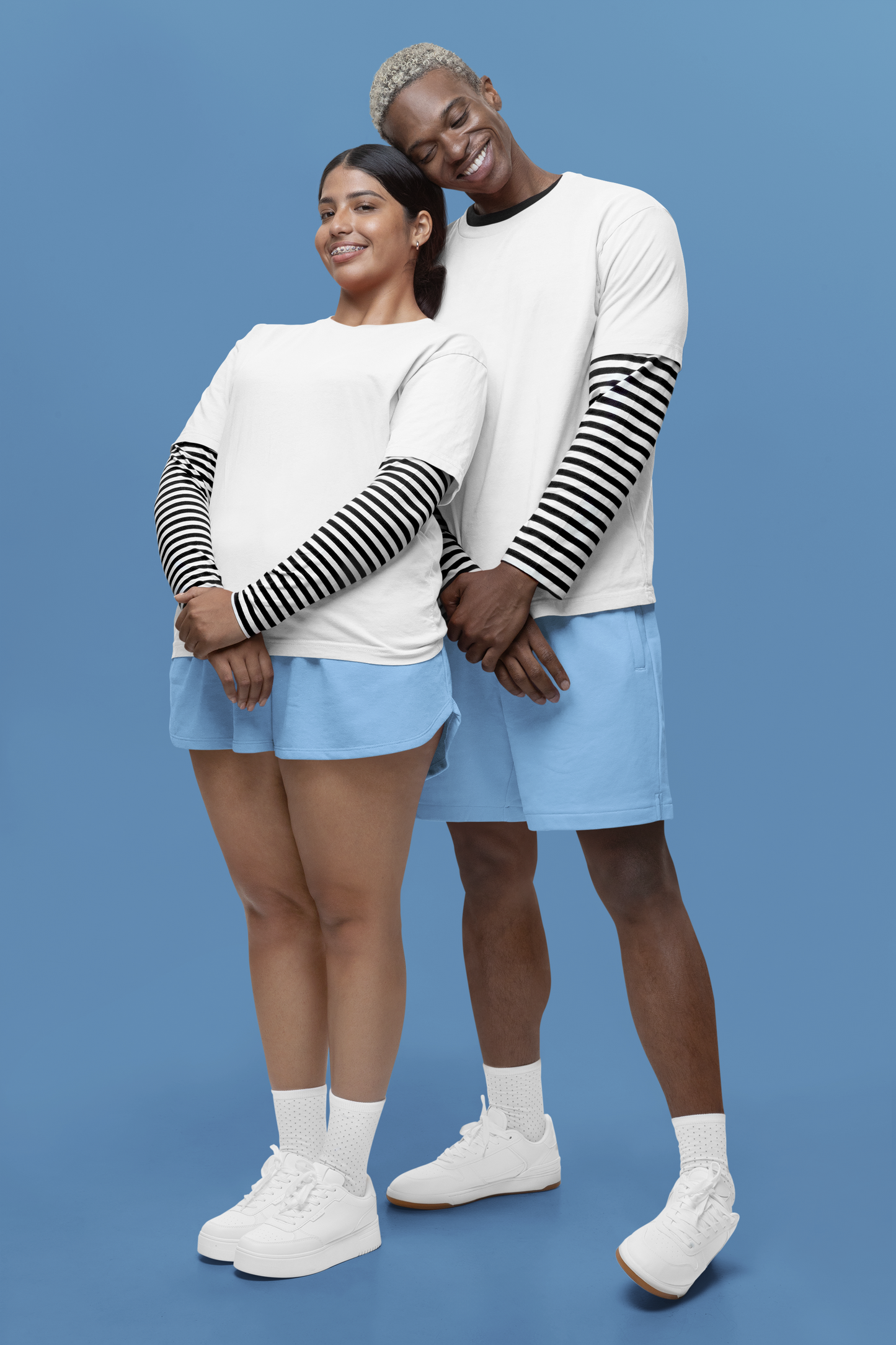 White Premium Supima 180 GSM Unisex Round Neck