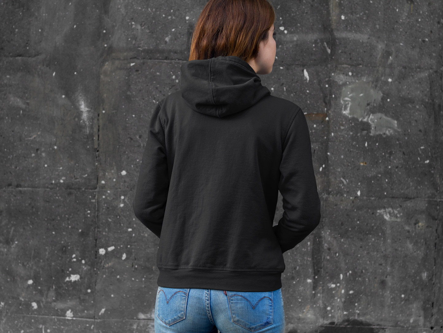 Black Snowsoft Unisex Zipper Hoodie