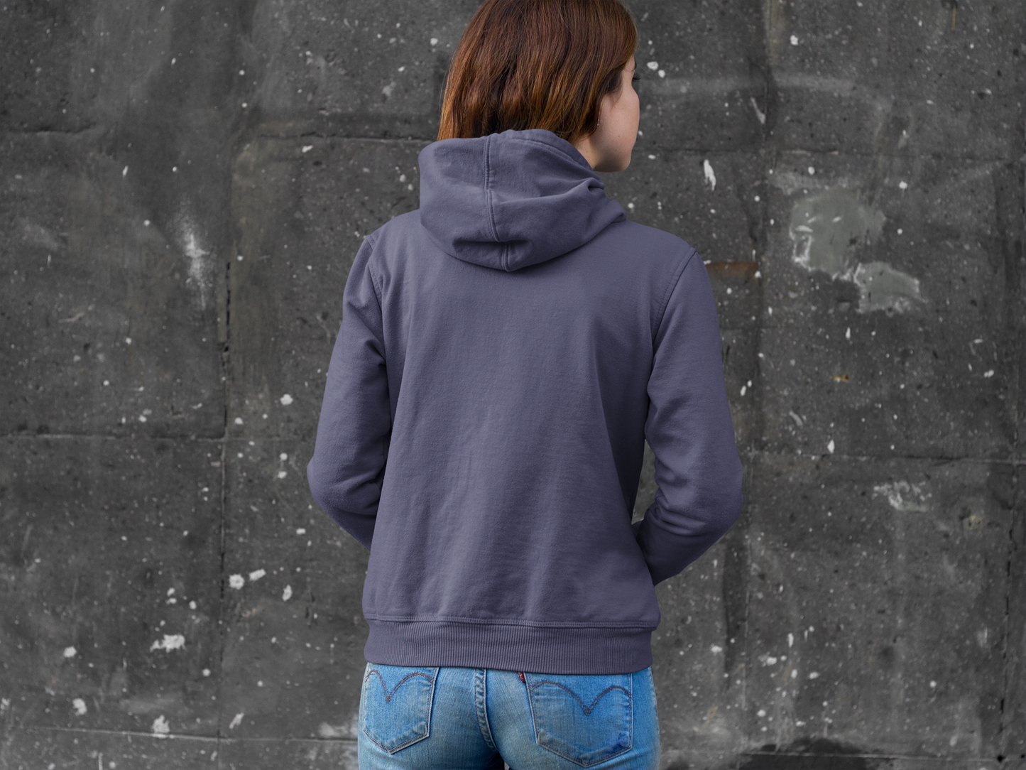 Navy Blue Snowsoft Unisex Zipper Hoodie