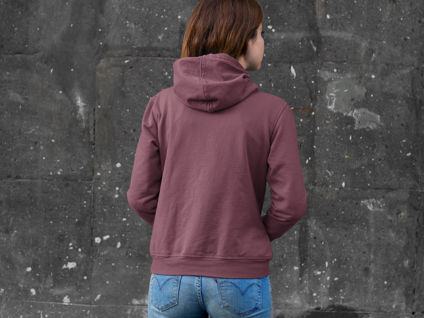 Maroon Snowsoft Unisex Zipper Hoodie