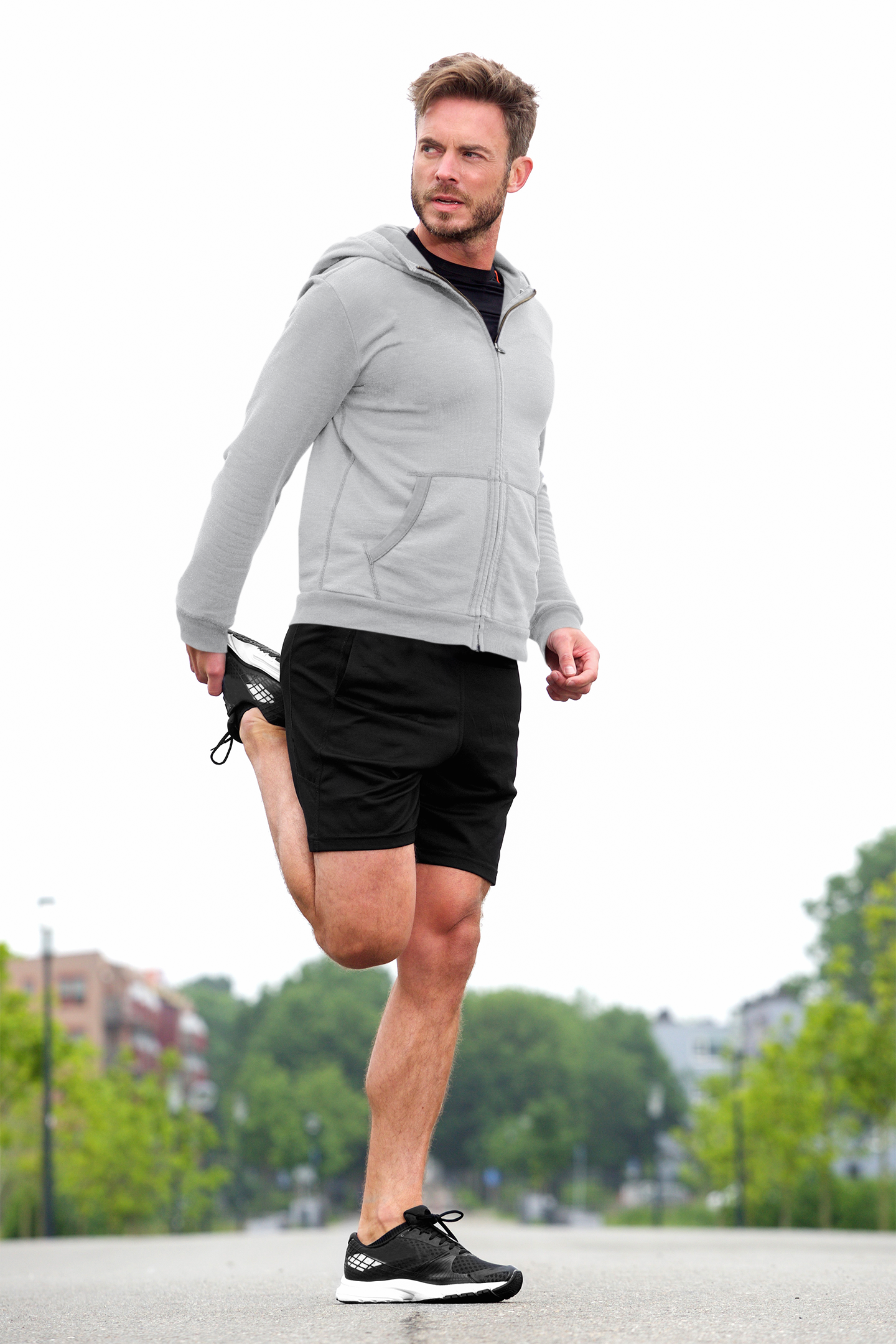Grey HTR Snowsoft Unisex Zipper Hoodie