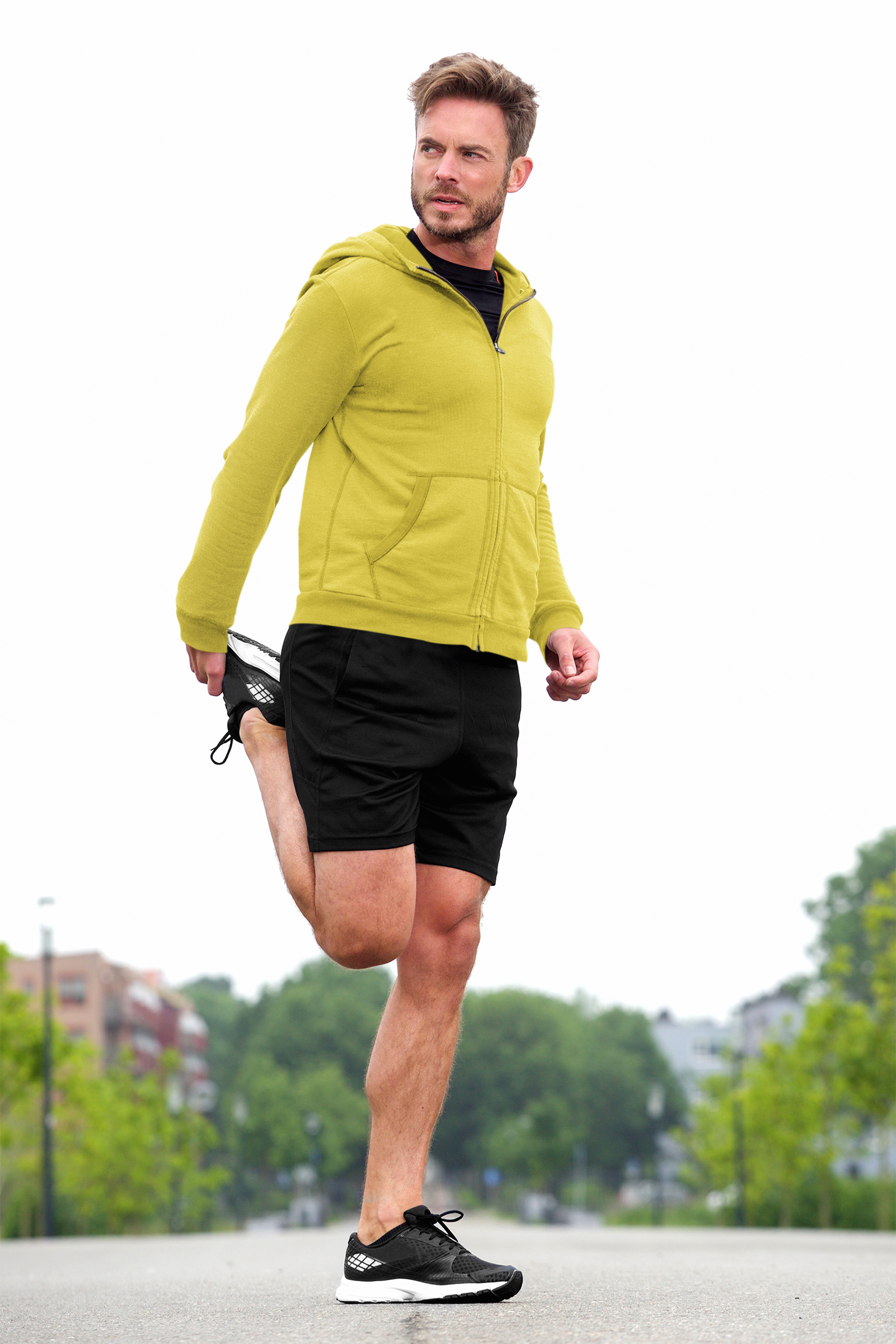 Yellow Snowsoft Unisex Zipper Hoodie