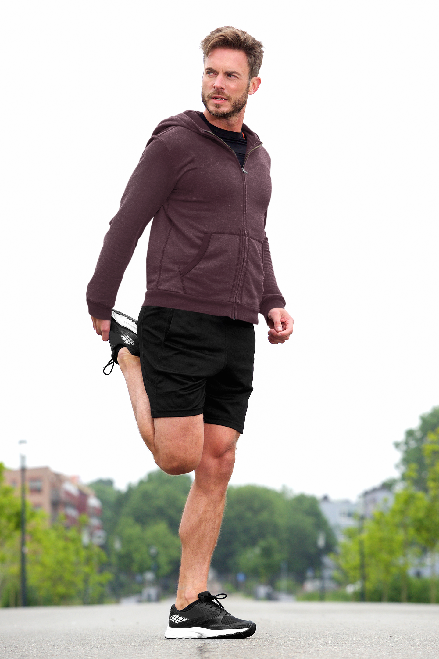 Maroon Snowsoft Unisex Zipper Hoodie