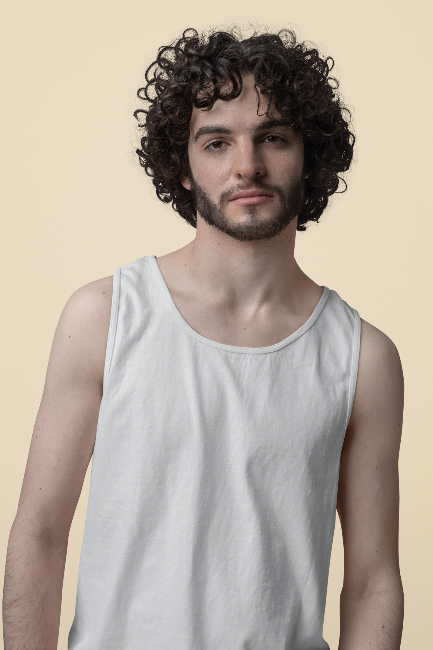 Grey HTR Men Premium 160 Tank Top