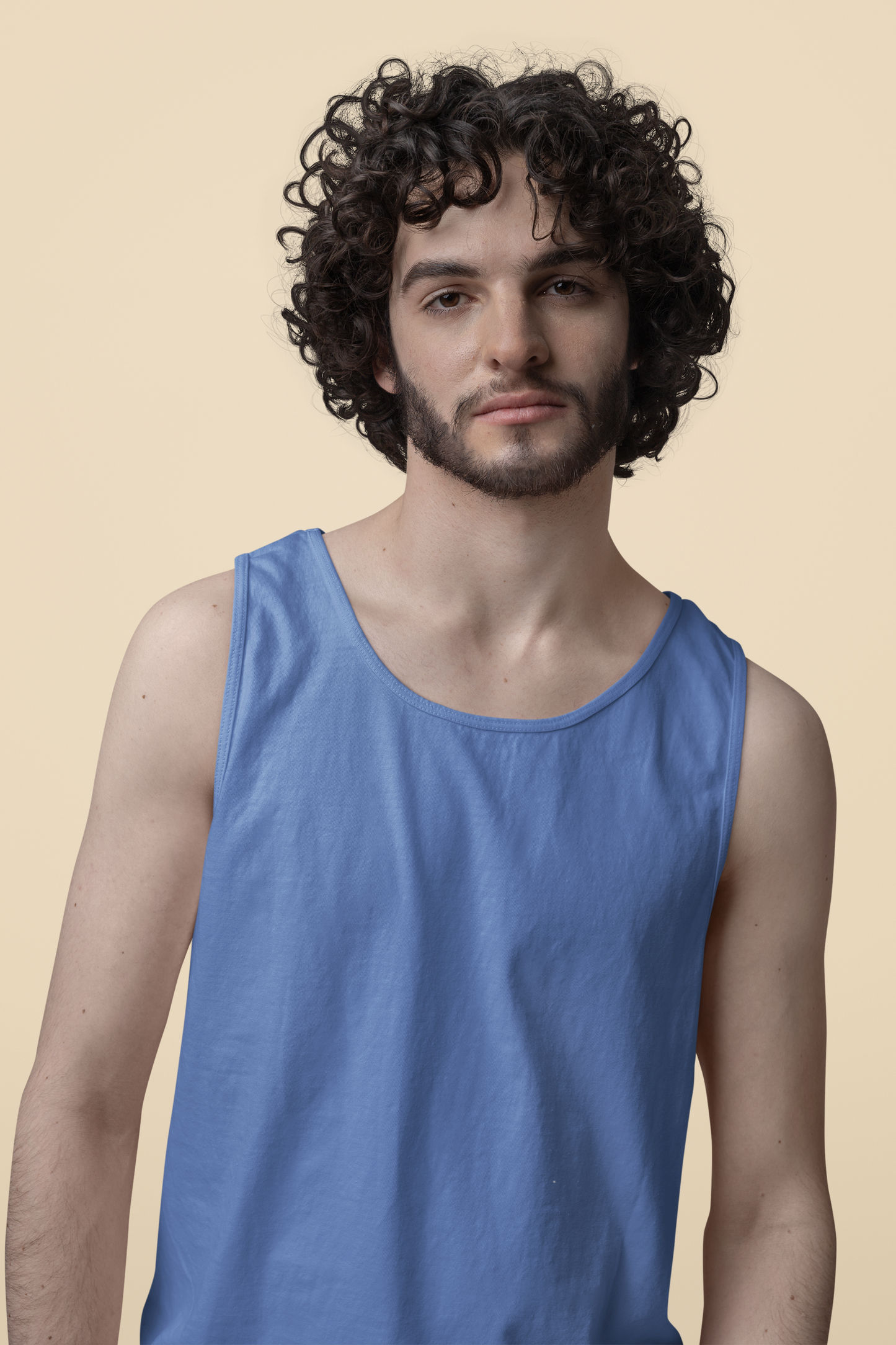 Royal Blue Men Premium 160 Tank Top