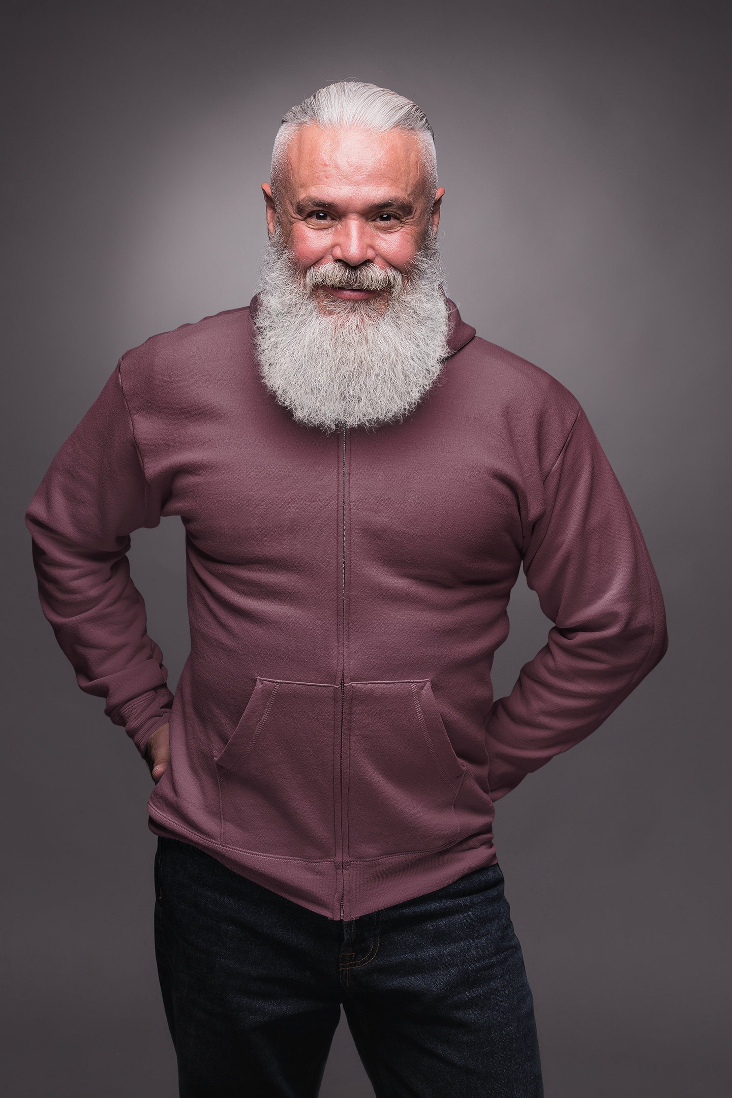 Maroon Snowsoft Unisex Zipper Hoodie