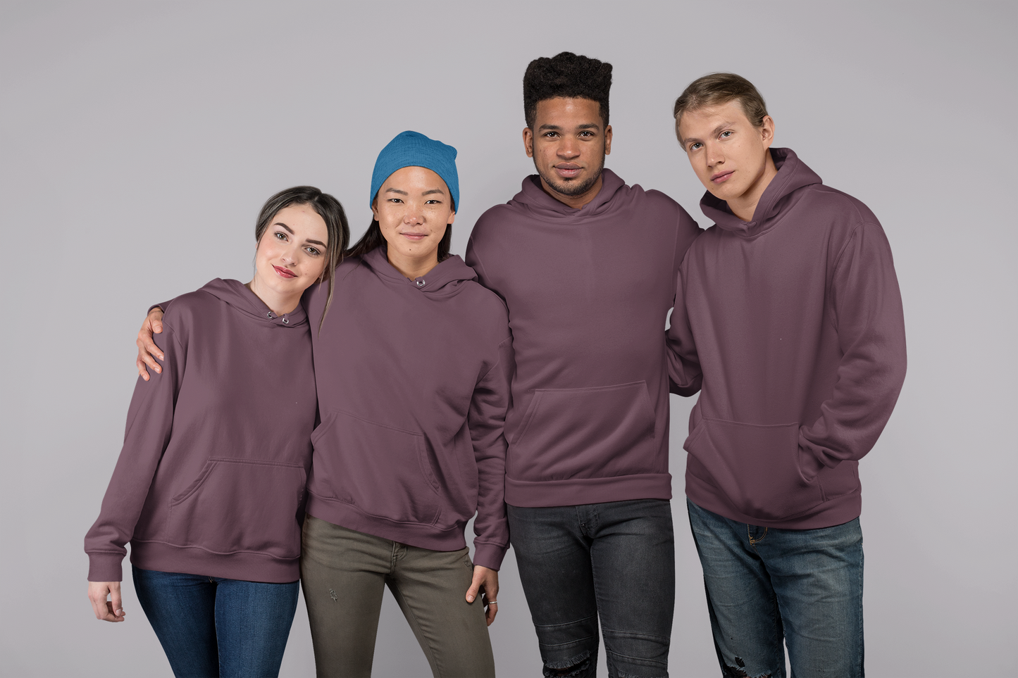 Maroon  Snowsoft Unisex Pullover Hoodie