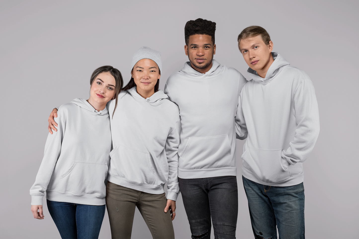 Grey HTR  Snowsoft Unisex Pullover Hoodie