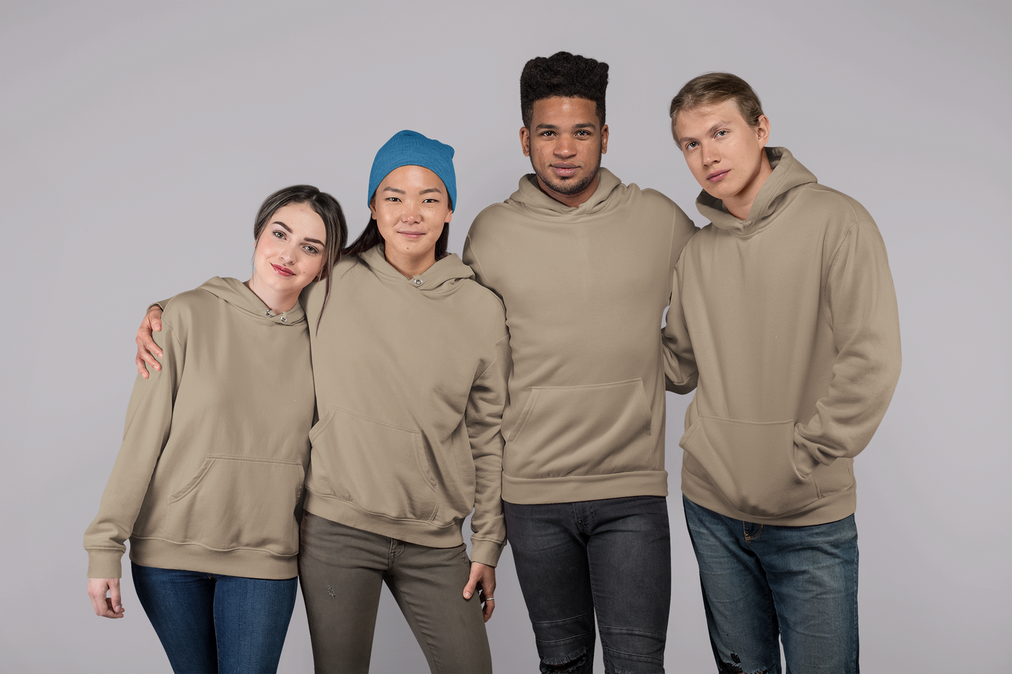 Cafe Snowsoft Unisex Pullover Hoodie
