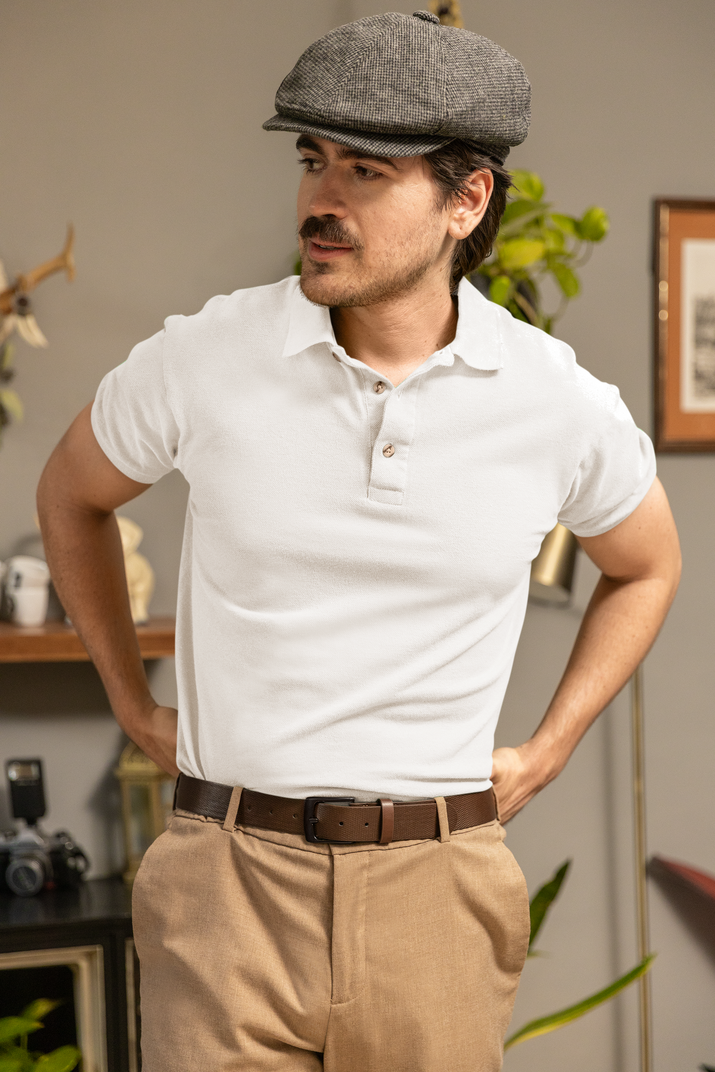 White Plus Polo Unisex Polo