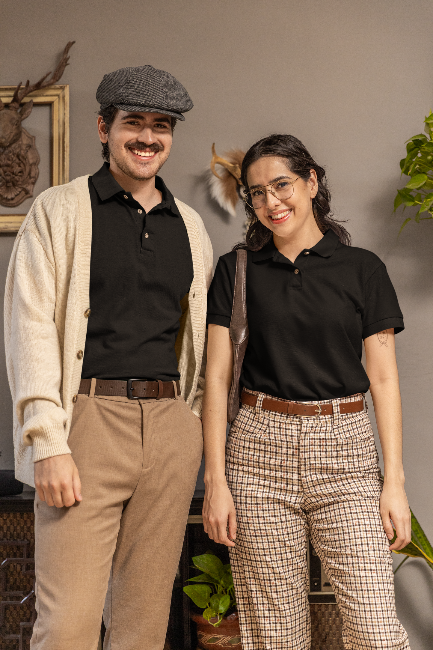 Black Plus Polo Unisex Polo