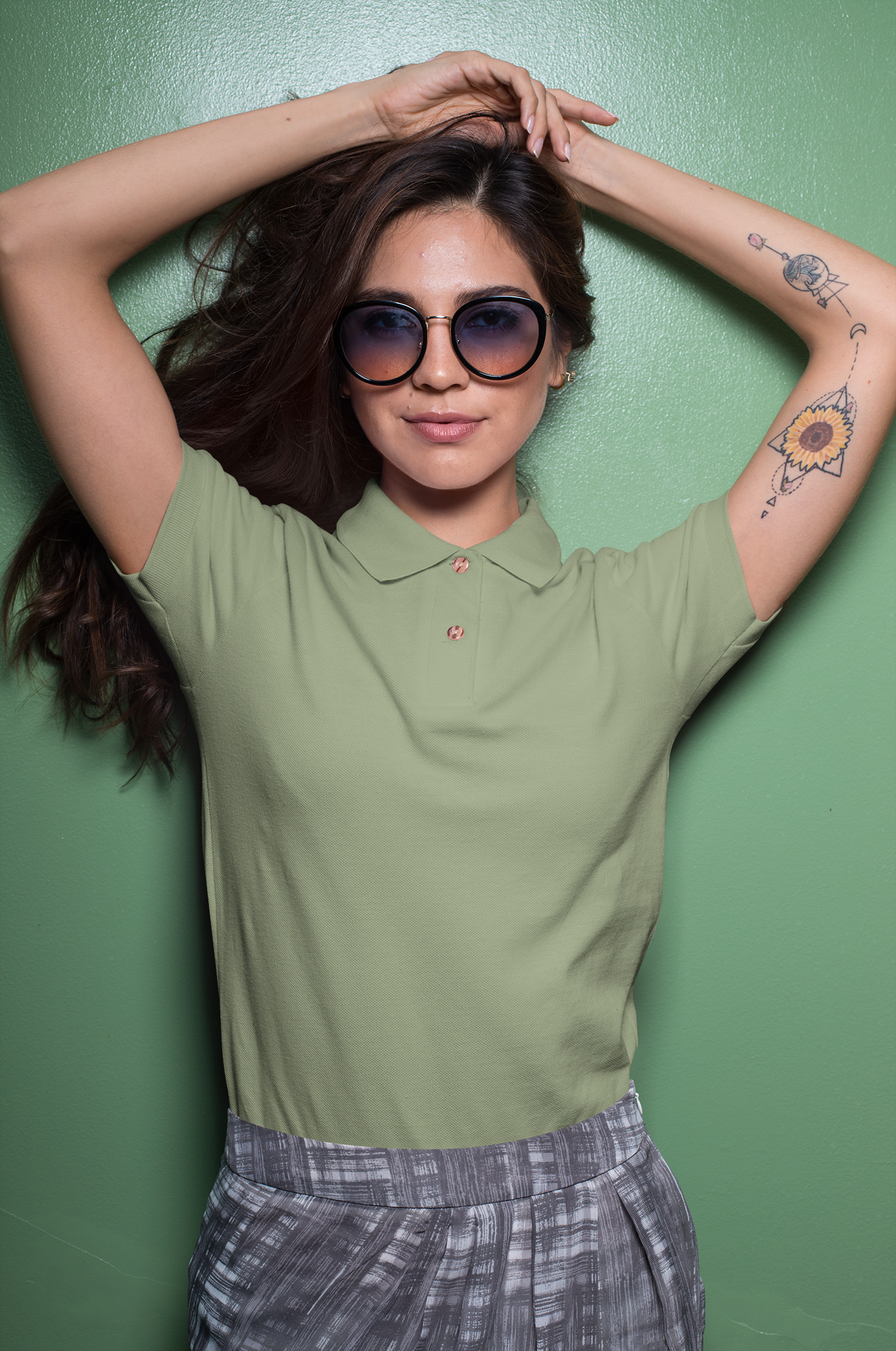 Moss Green Executive Unisex Polo