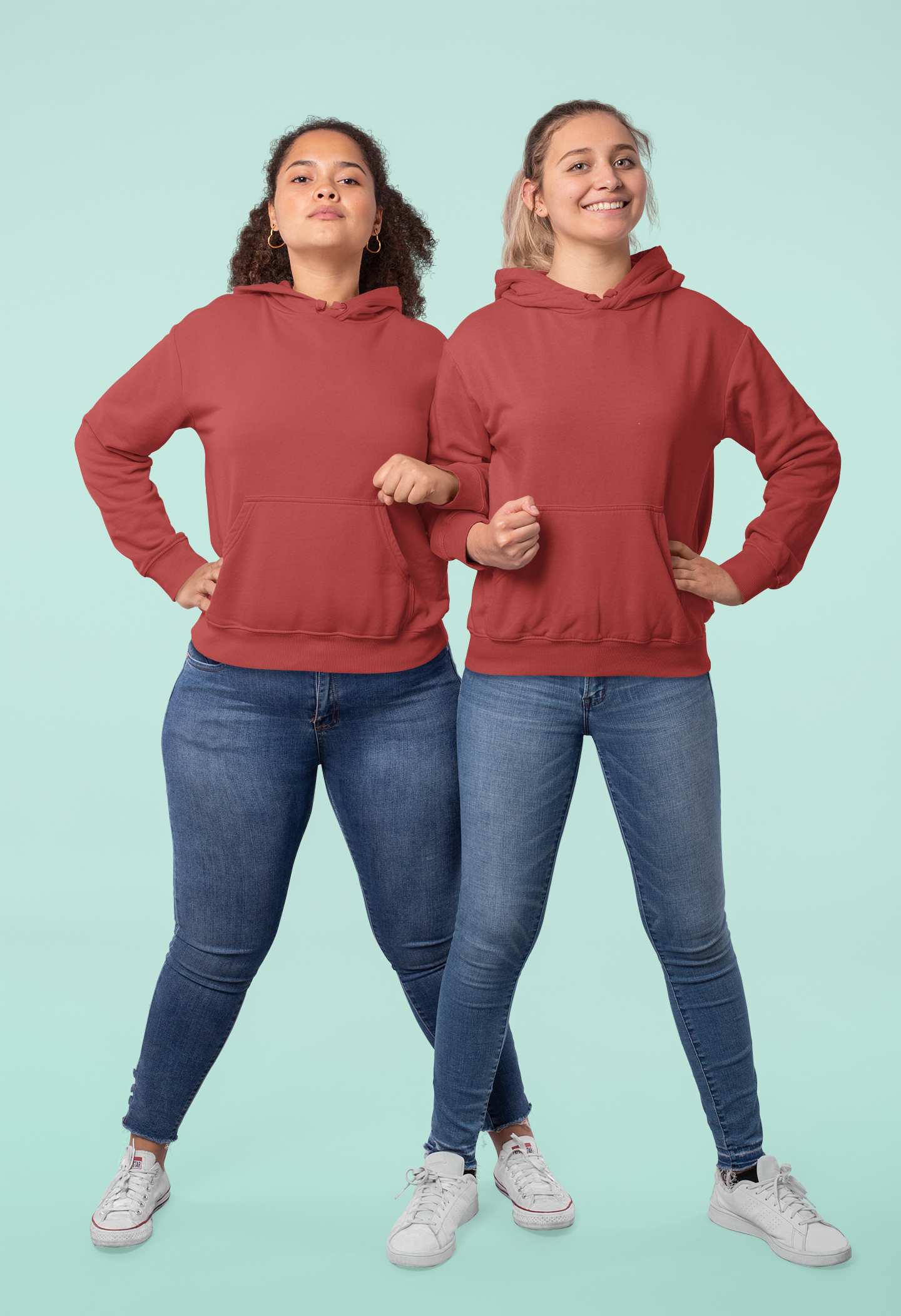 Red  Snowsoft Unisex Pullover Hoodie