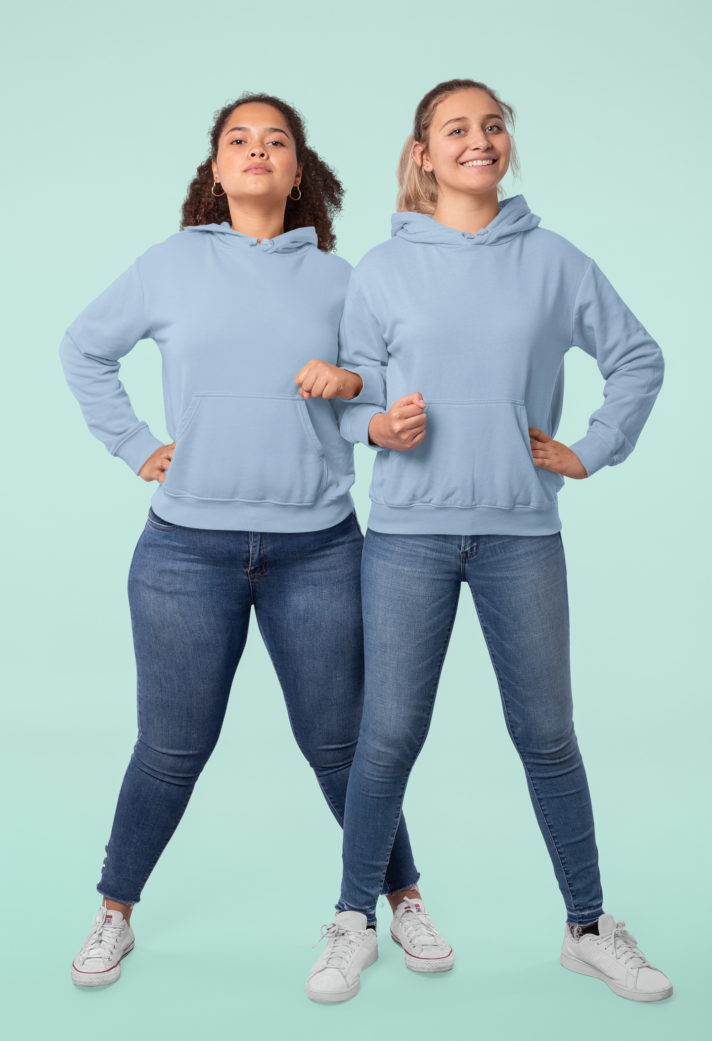 Baby Blue Snowsoft Unisex Pullover Hoodie
