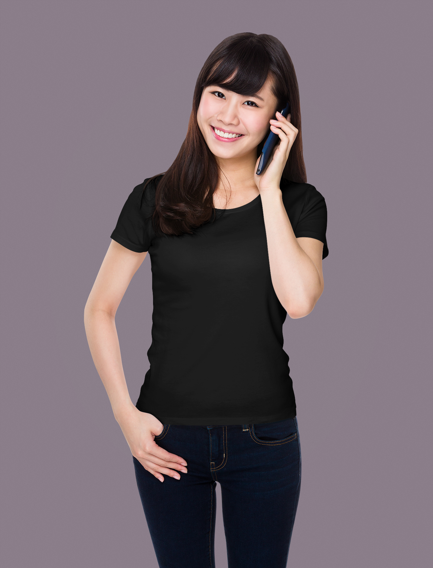 Black Platinum 180 GSM Unisex Round Neck