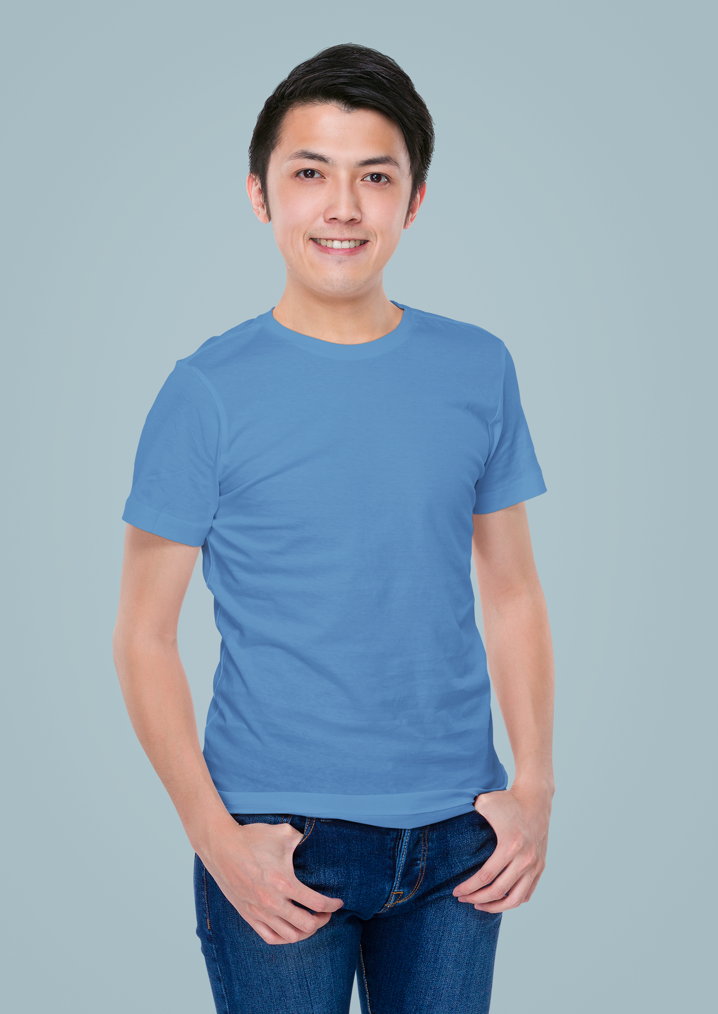 Royal Blue Premium 160 GSM Unisex Round Neck