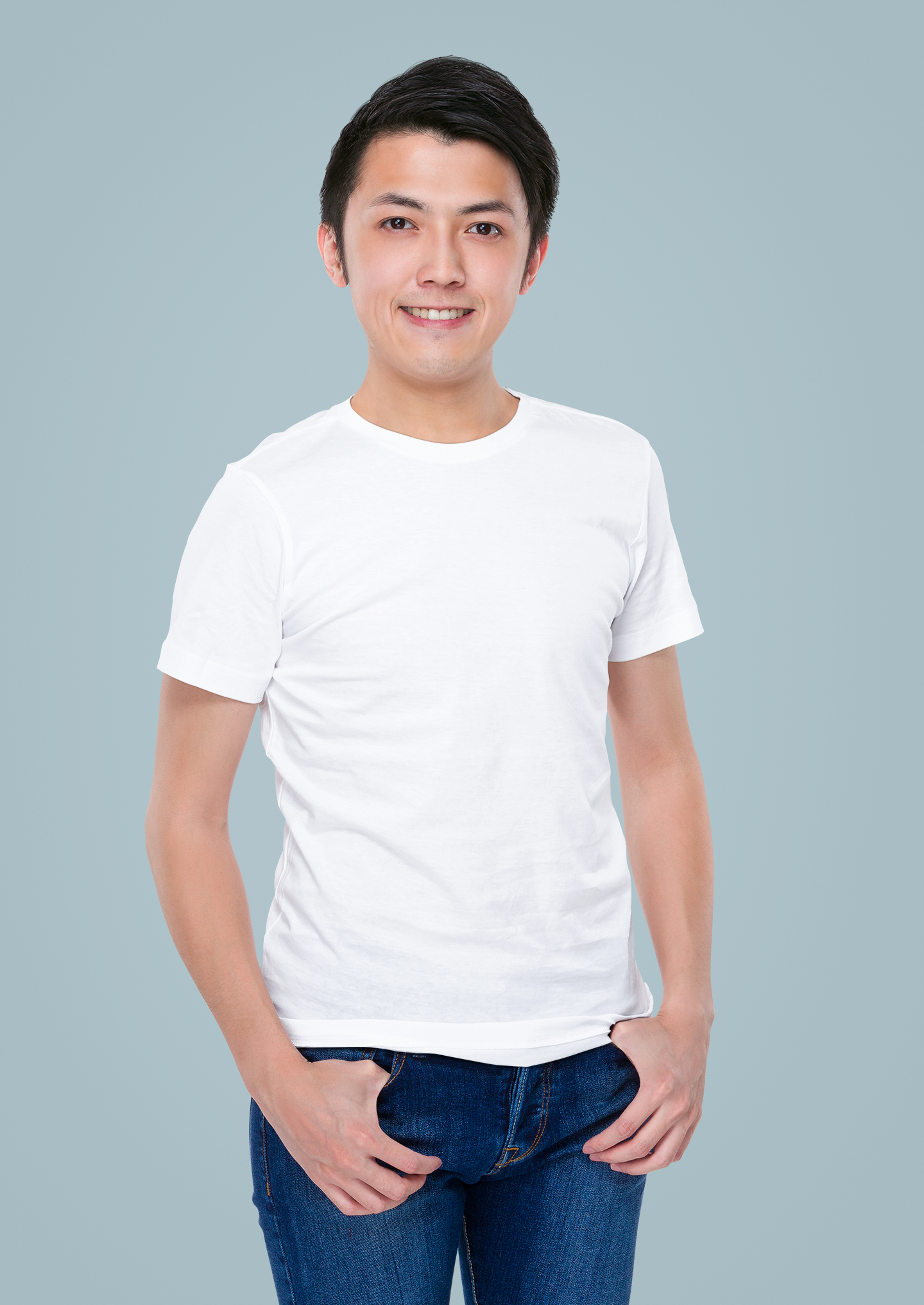 White Premium 160 GSM Unisex Round Neck