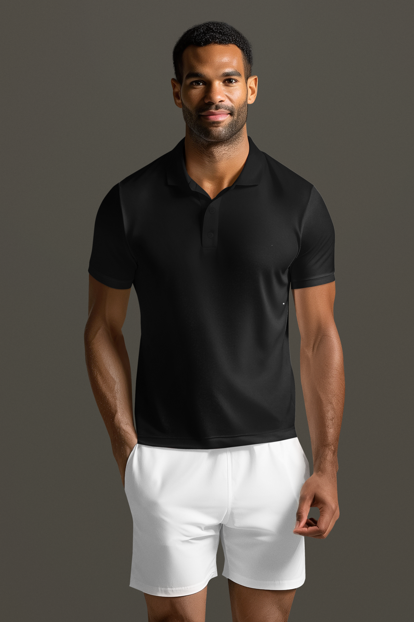 Black Executive Unisex Polo