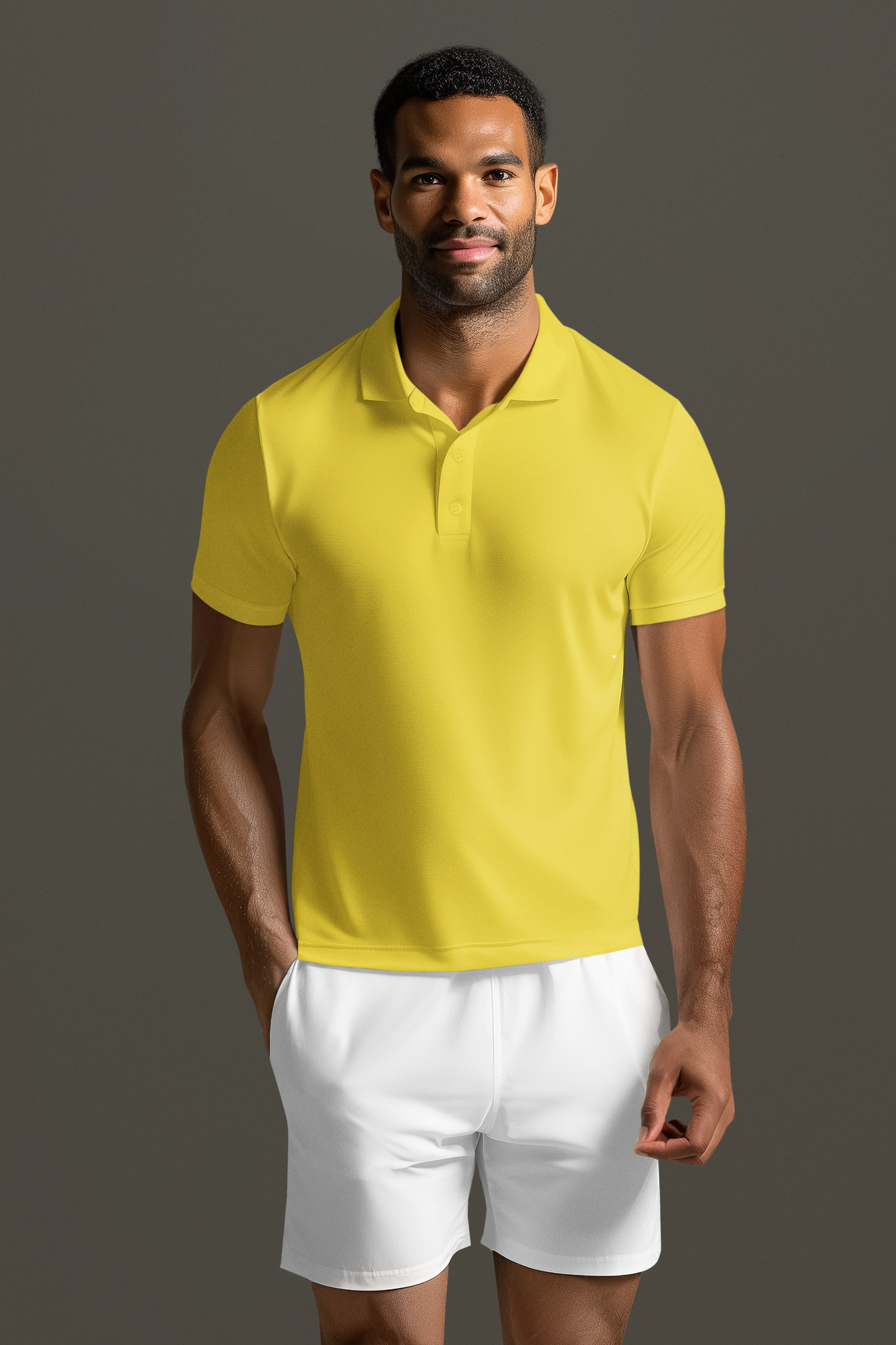 Yellow Executive Unisex Polo