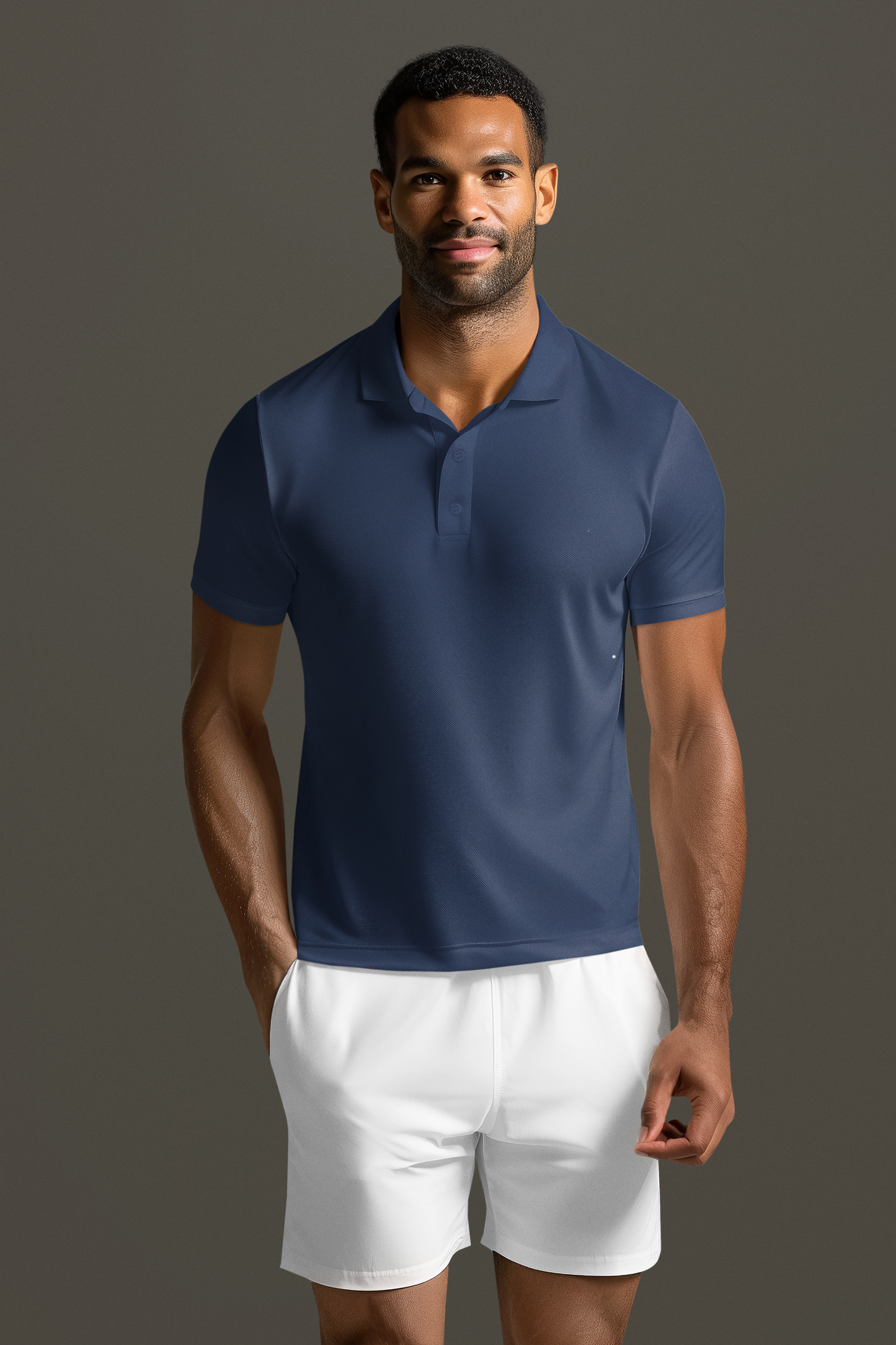 Dark Navy Blue Executive Unisex Polo