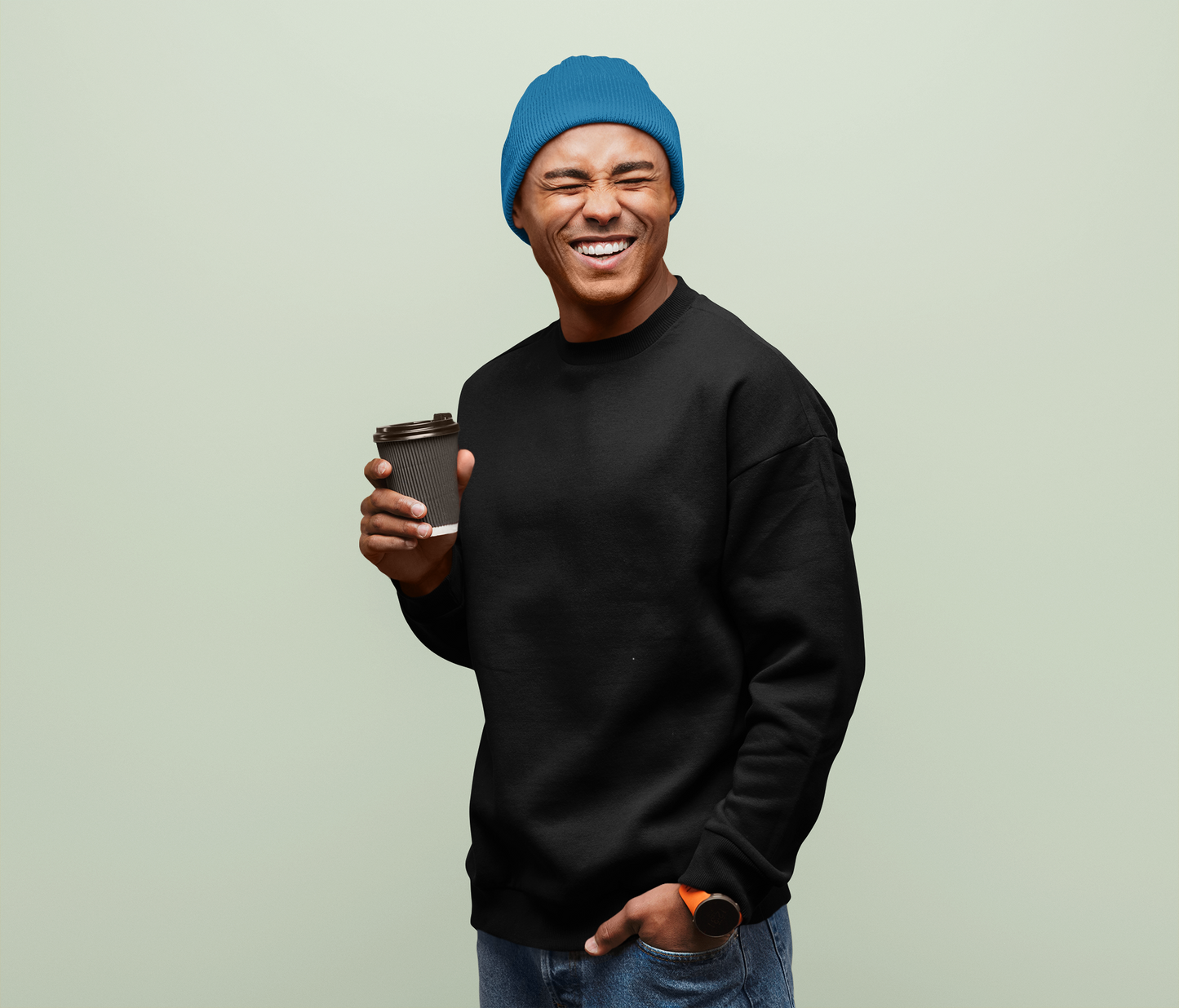 Black Snowsoft Unisex Sweatshirt