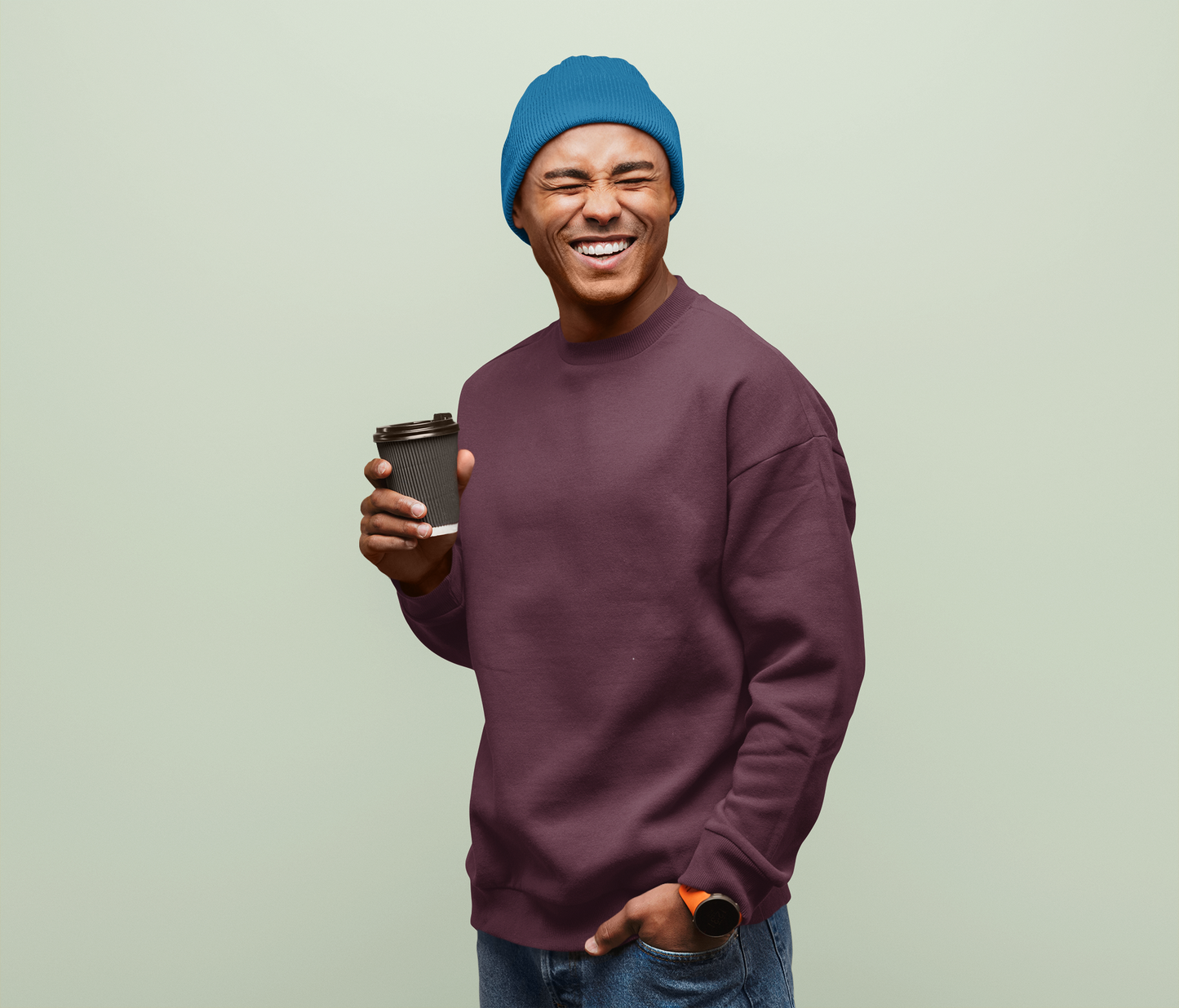 Maroon Snowsoft Unisex Sweatshirt