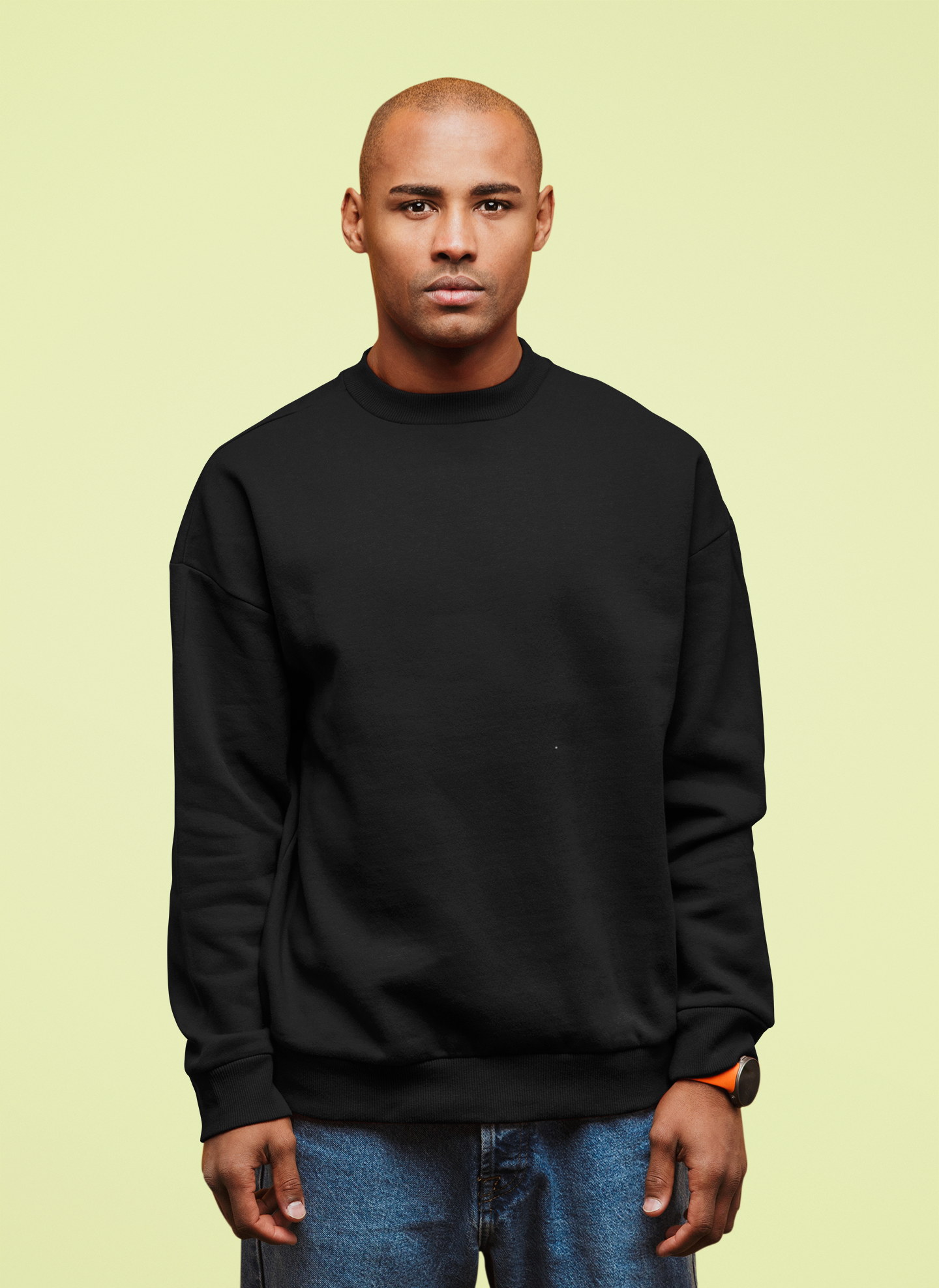 Black Snowsoft Unisex Sweatshirt