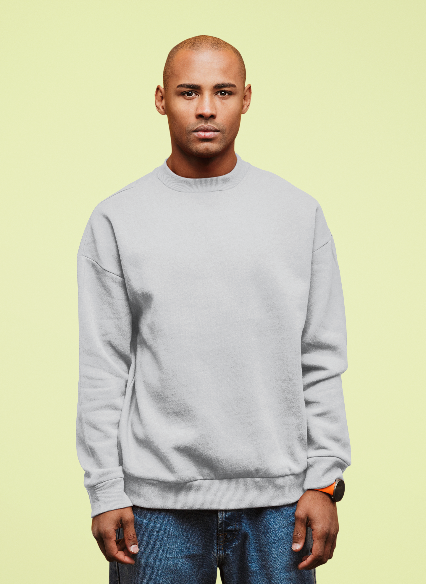 Grey HTR Snowsoft Unisex Sweatshirt