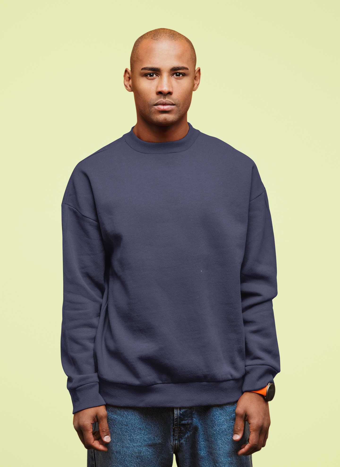 Navy Blue Snowsoft Unisex Sweatshirt